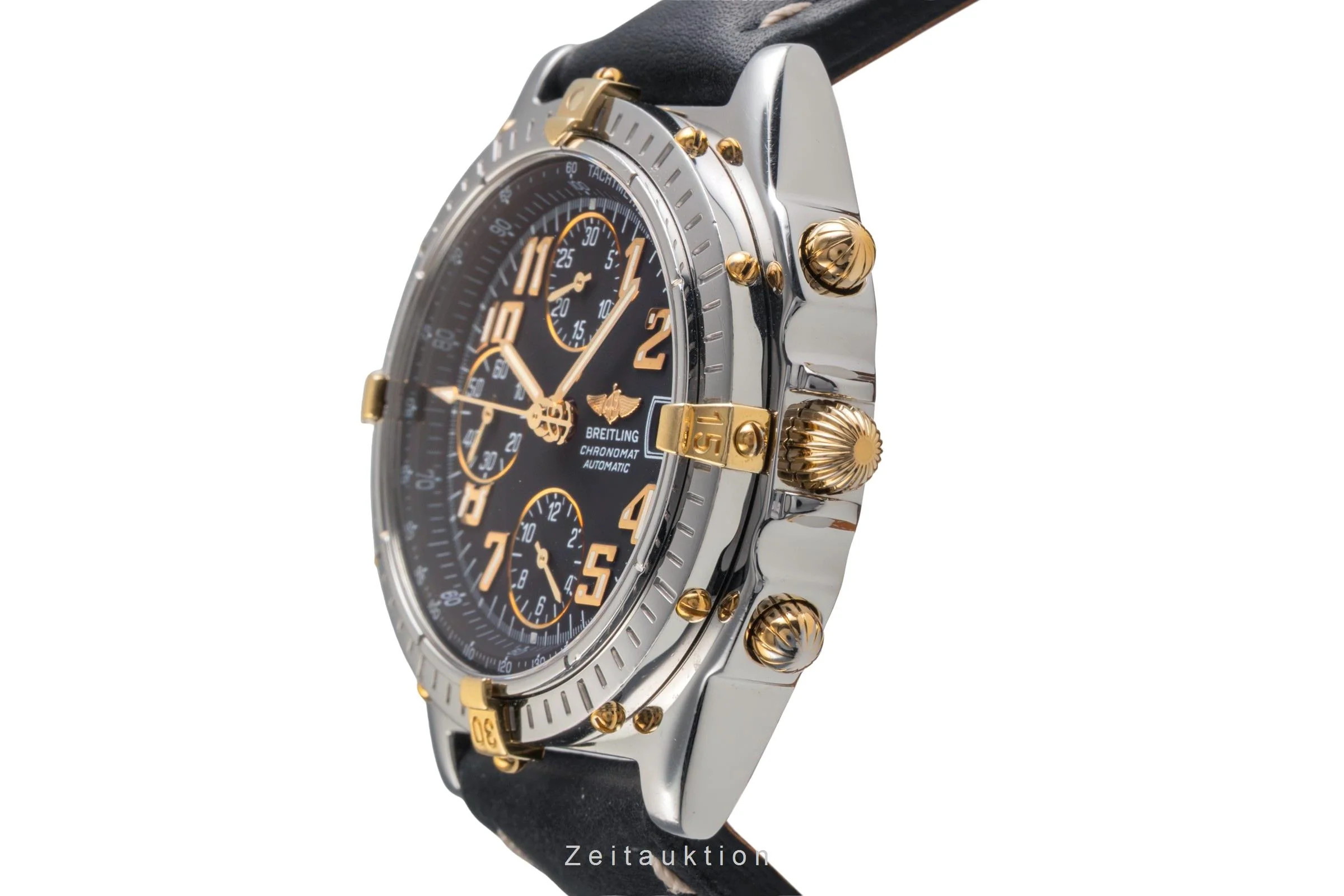 Breitling Chronomat chronograph steel / gold automatic men's watch 13050.1  [2504101] - Image 7
