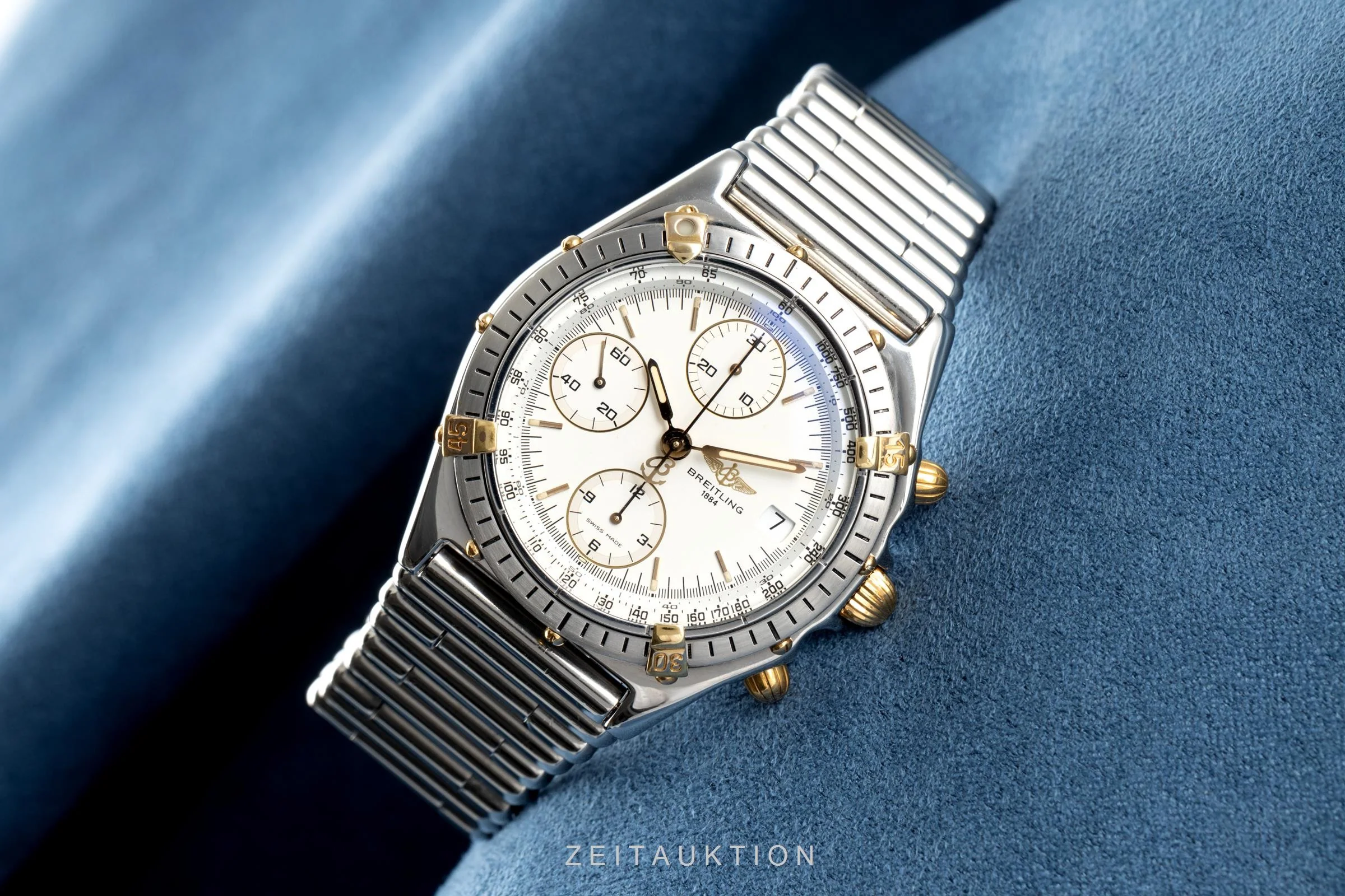 Breitling Chronomat chronograph steel / gold automatic men's watch 81.950  [2106505] - Image 2
