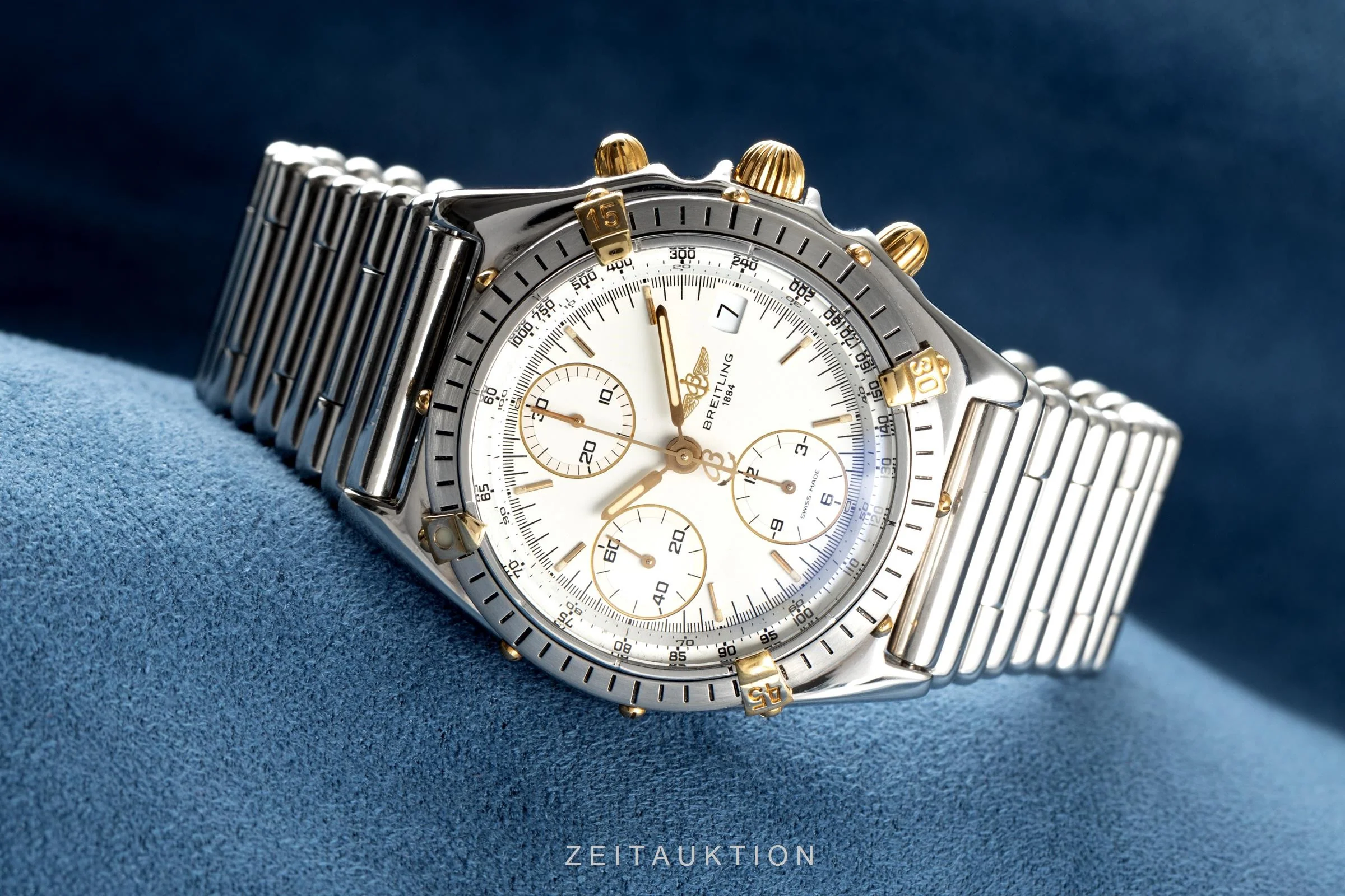 Breitling Chronomat chronograph steel / gold automatic men's watch 81.950  [2106505] - Image 3