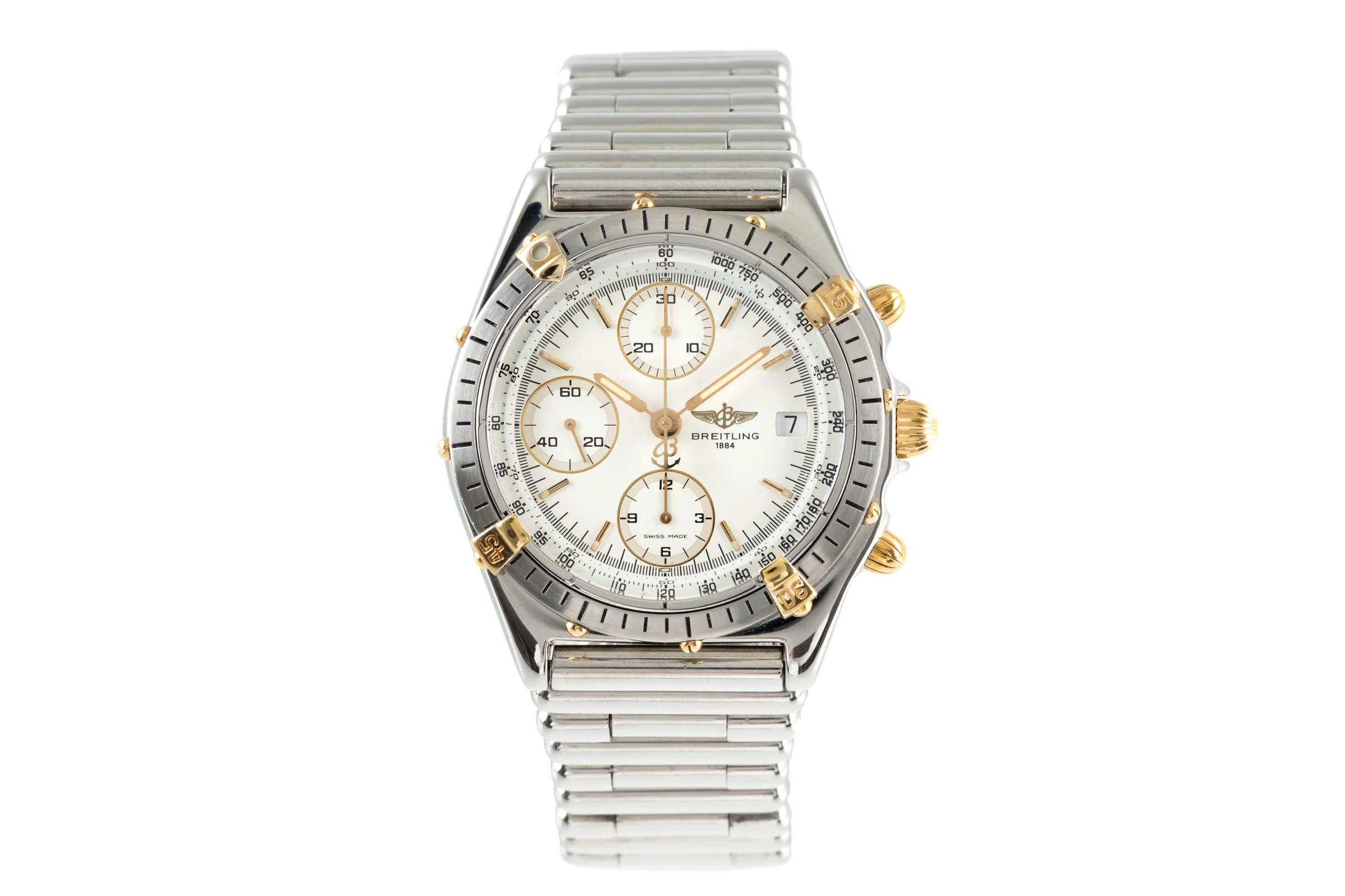 Breitling Chronomat chronograph steel / gold automatic men's watch 81.950  [2106505] - Image 4