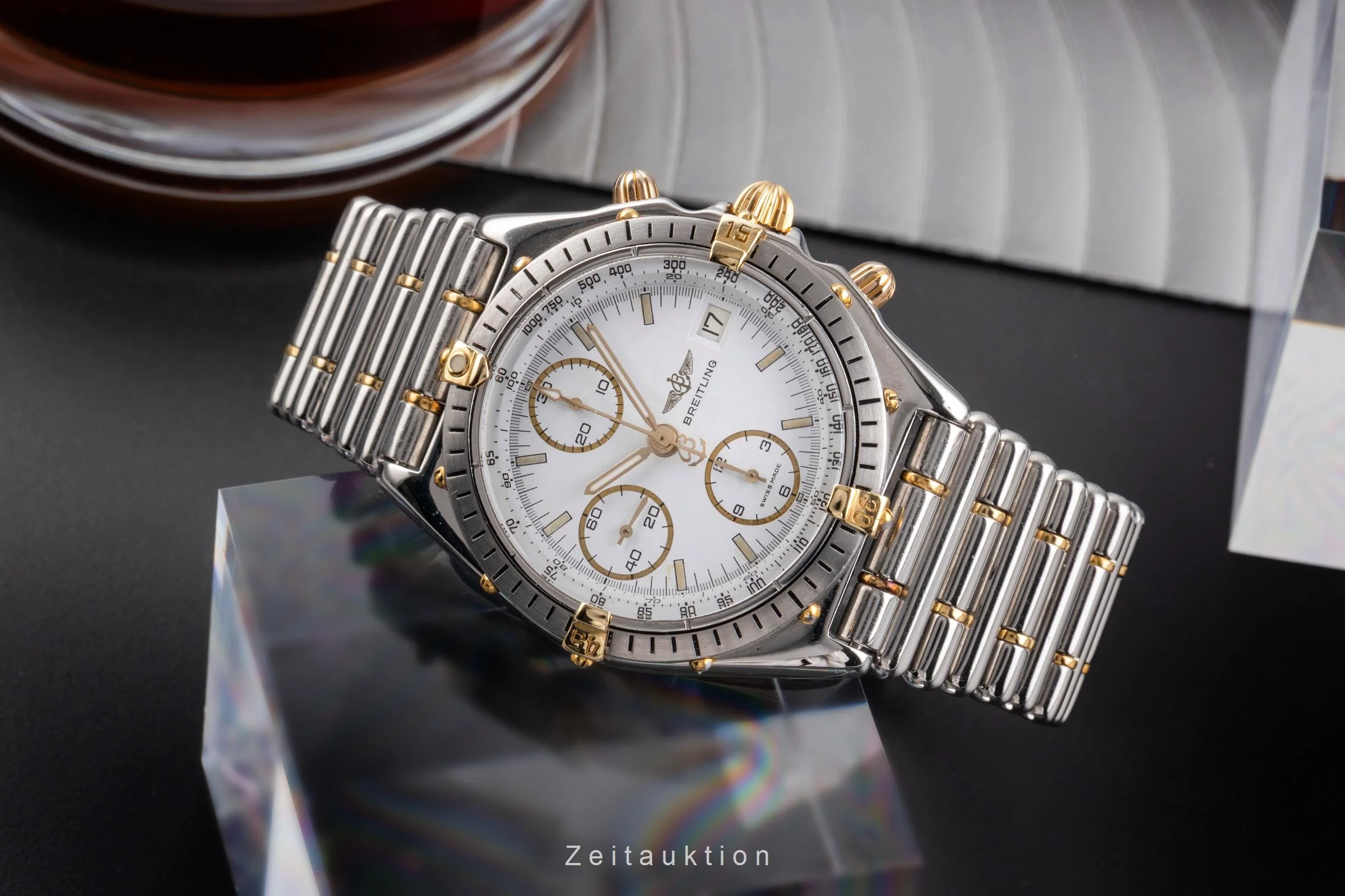 Breitling Chronomat chronograph steel / gold automatic men's watch 81.950  [2504301] - Image 3