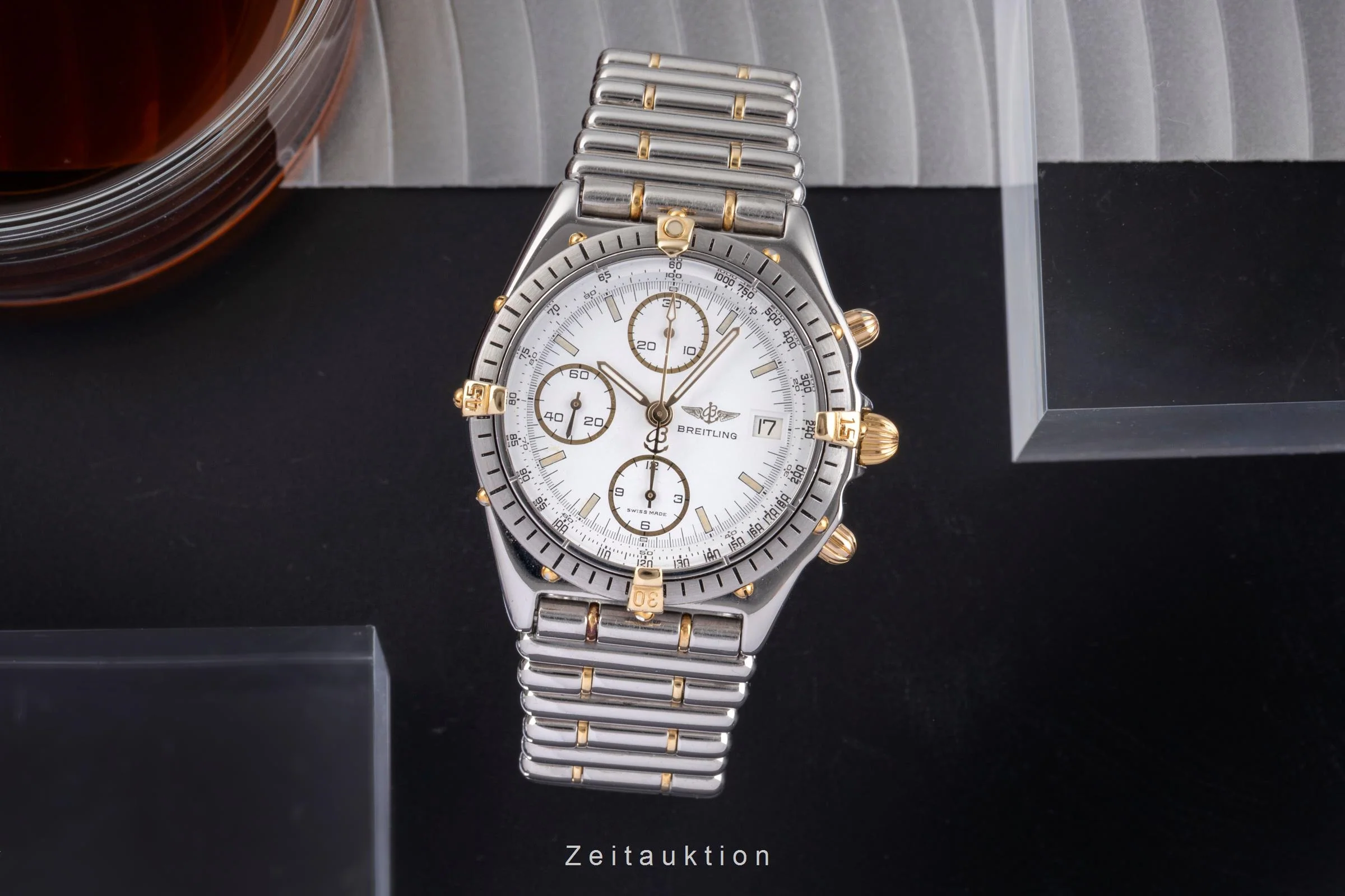 Breitling Chronomat chronograph steel / gold automatic men's watch 81.950  [2504301] - Image 4