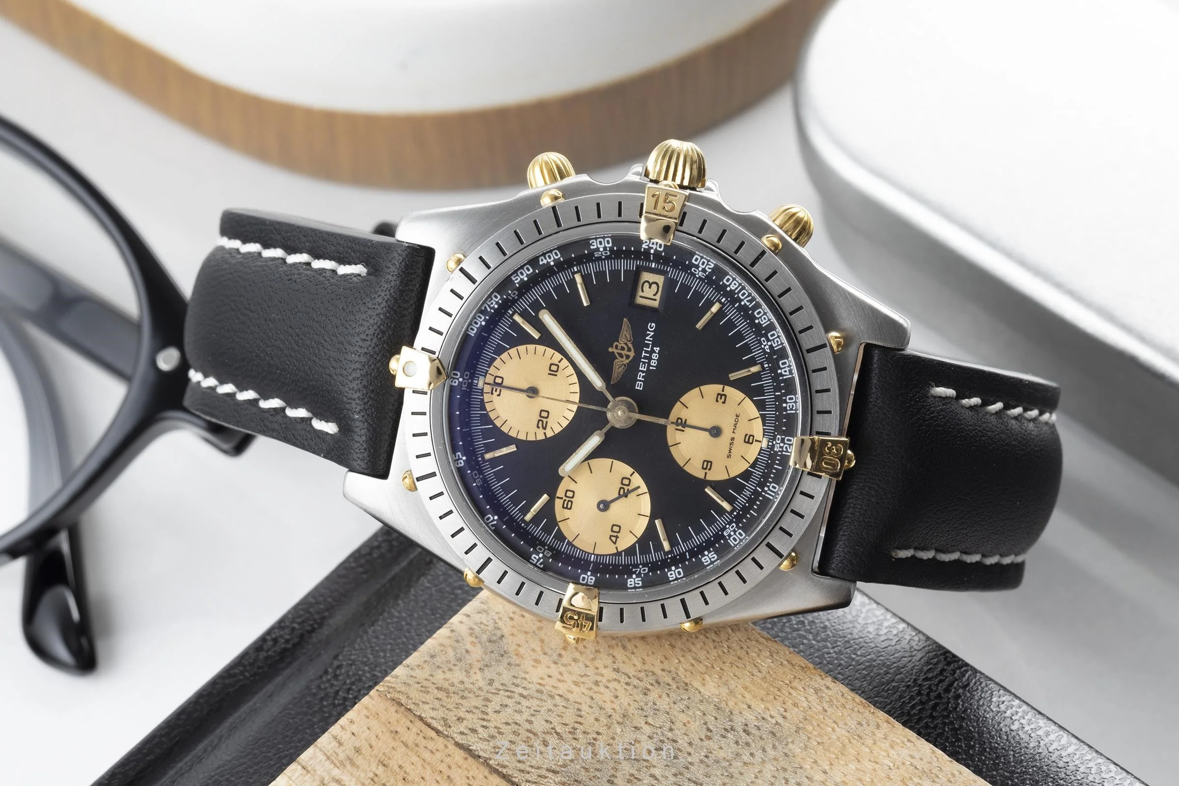 Breitling Chronomat chronograph steel / gold automatic men's watch 81.950, B13047 LP: 9300EUR  [2203400] - Image 2