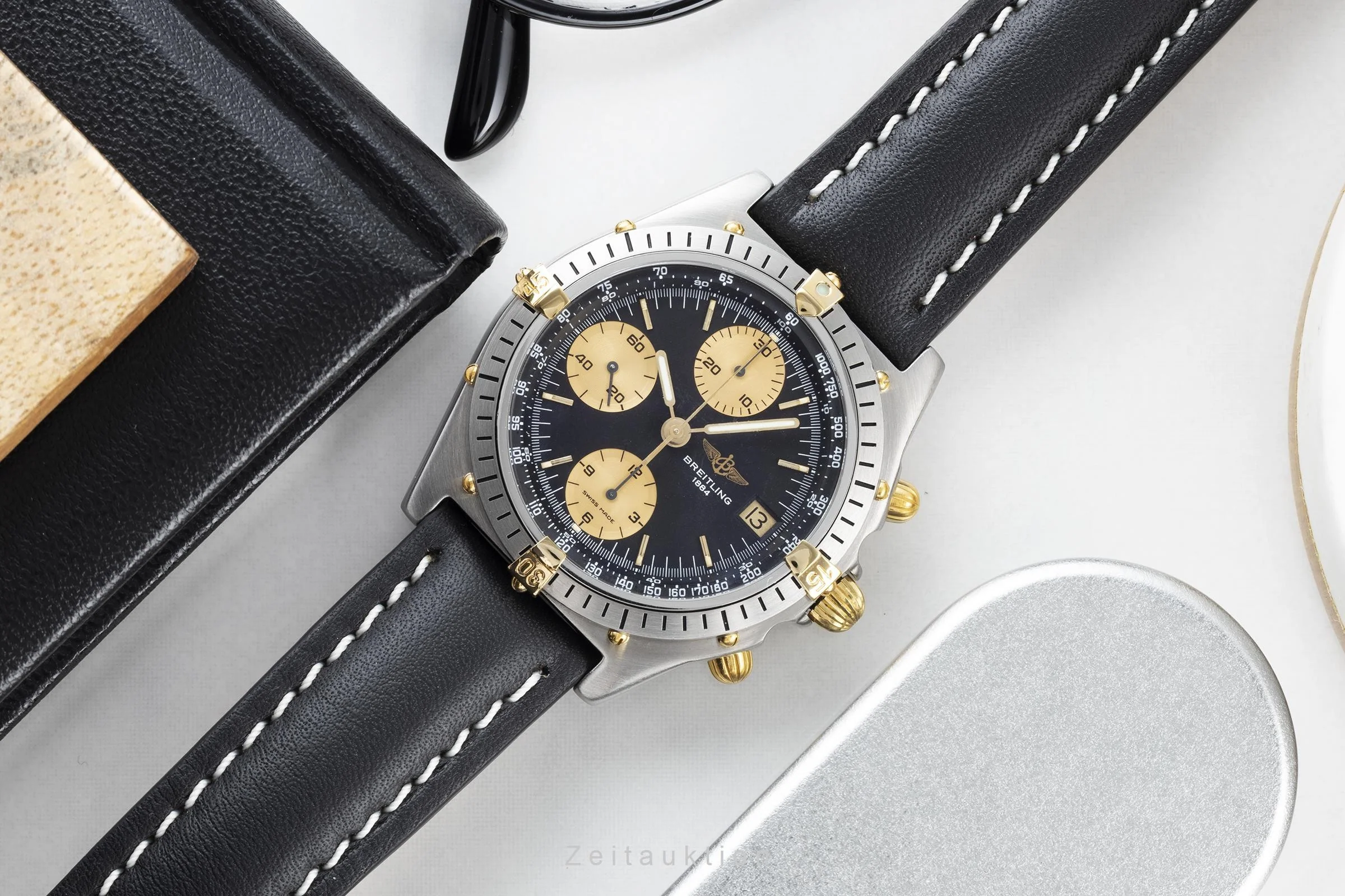 Breitling Chronomat chronograph steel / gold automatic men's watch 81.950, B13047 LP: 9300EUR  [2203400] - Image 3