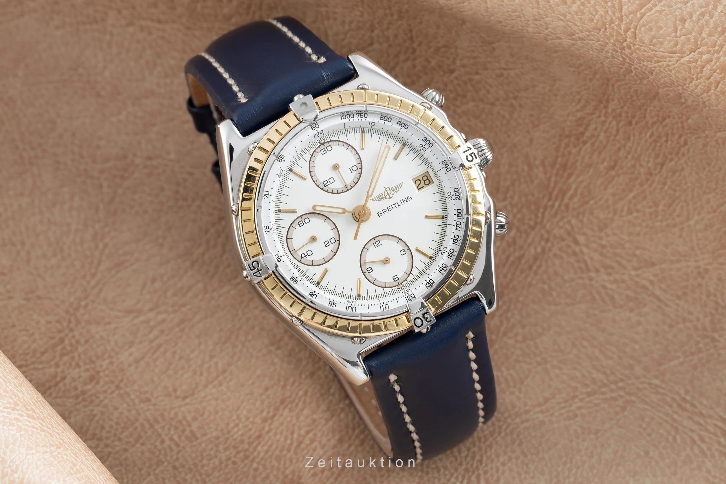 Breitling Chronomat chronograph steel / gold automatic men's watch 81950  [2103150] - Image 3