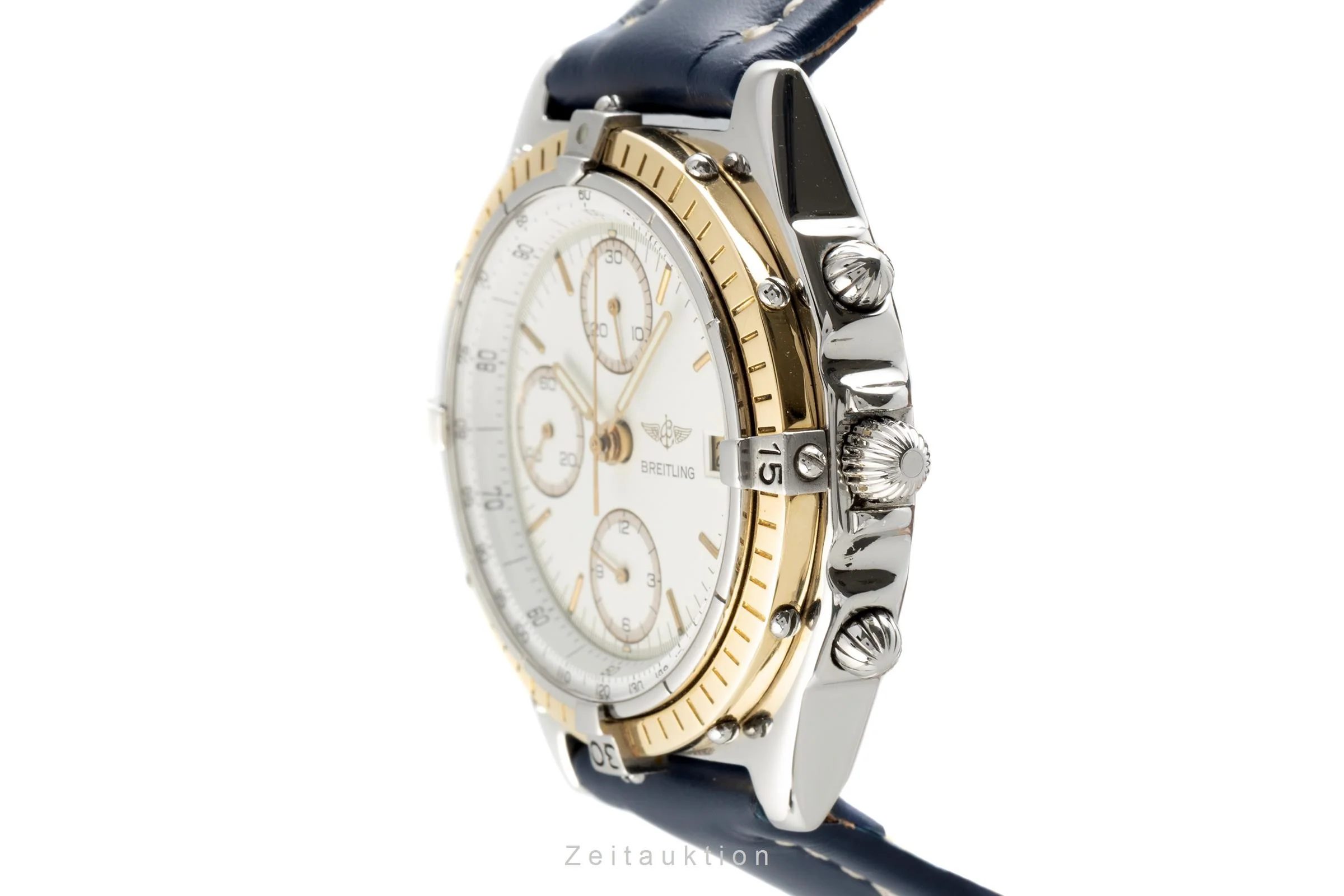 Breitling Chronomat chronograph steel / gold automatic men's watch 81950  [2103150] - Image 6