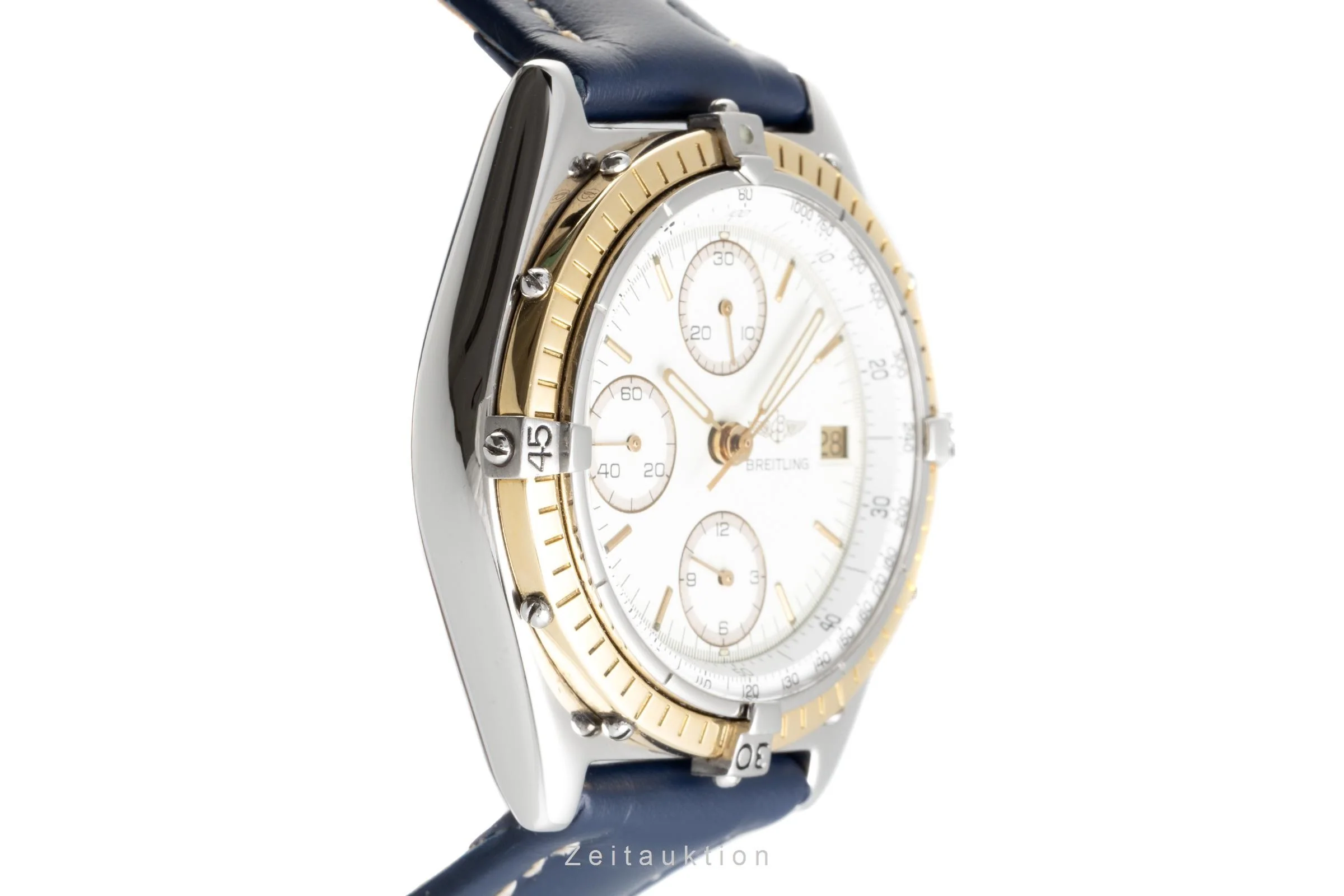 Breitling Chronomat chronograph steel / gold automatic men's watch 81950  [2103150] - Image 7