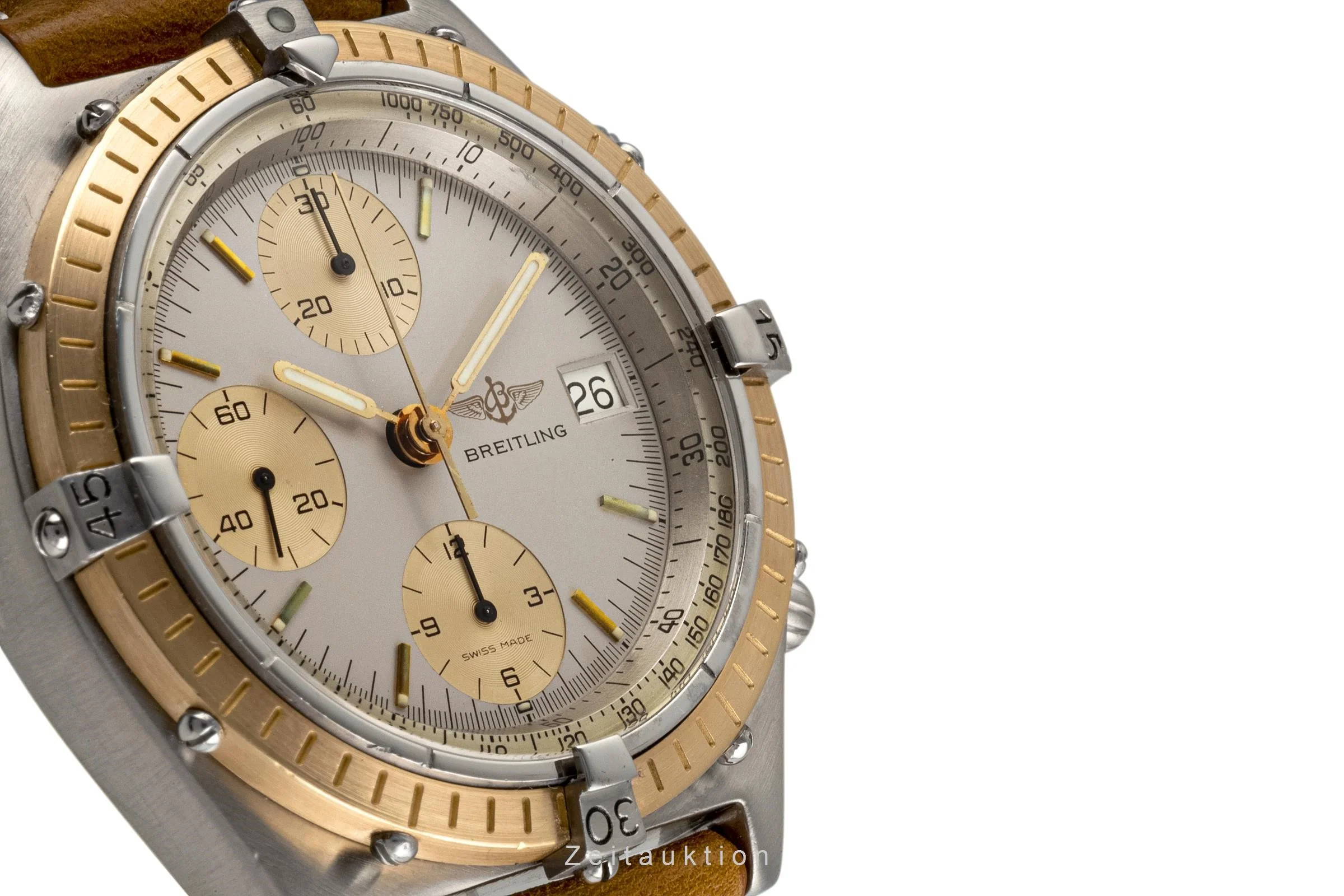 Breitling Chronomat chronograph steel / gold automatic men's watch 81950  [2304867] - Image 13