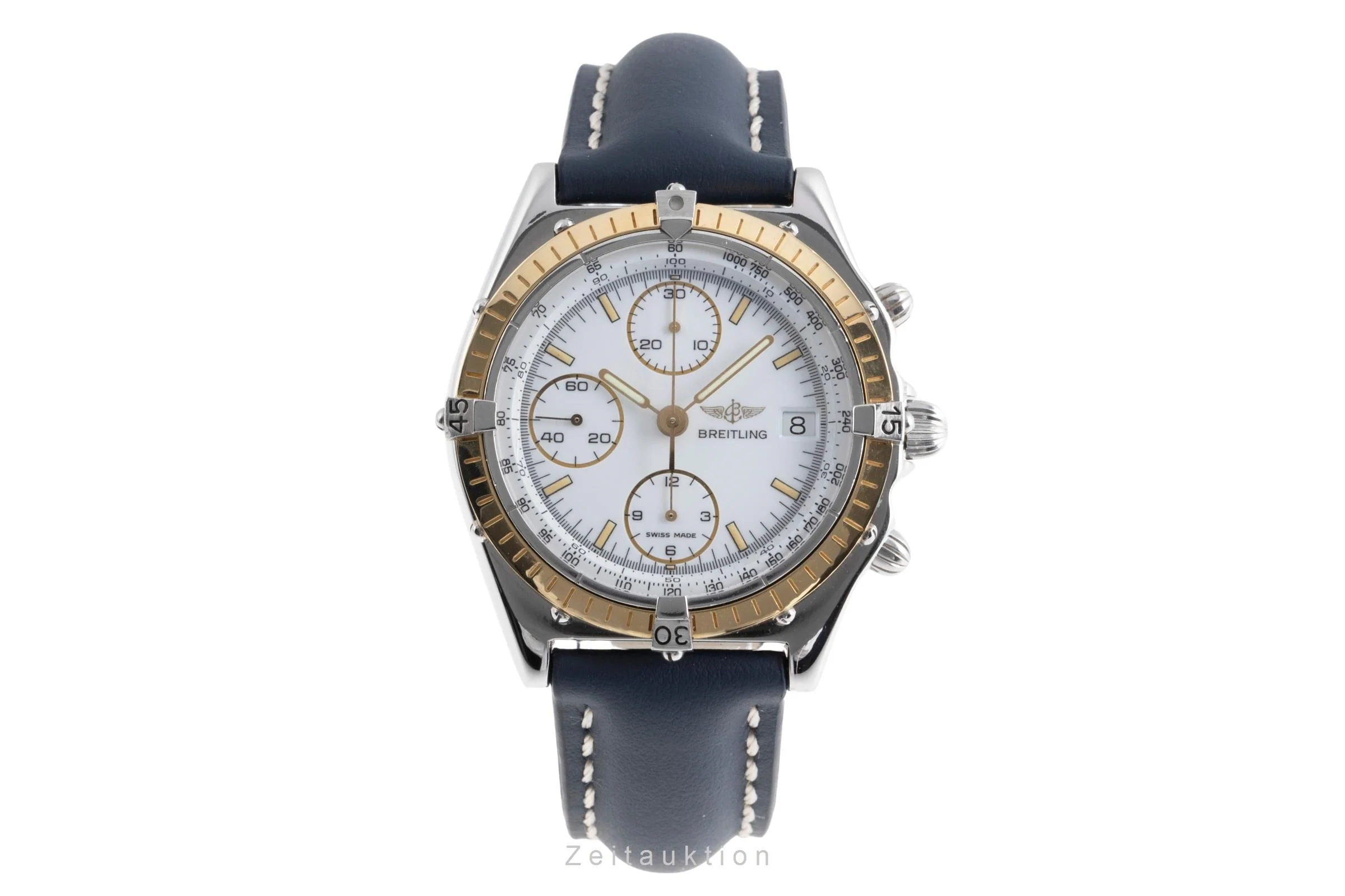 Breitling Chronomat chronograph steel / gold automatic men's watch 81950  [2502748] - Image 5