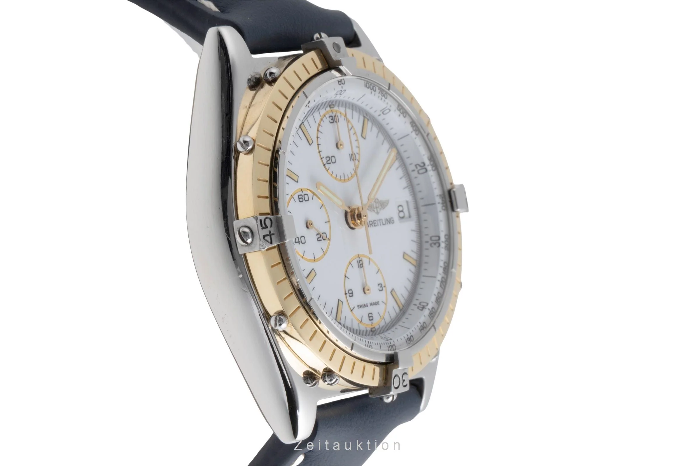 Breitling Chronomat chronograph steel / gold automatic men's watch 81950  [2502748] - Image 8