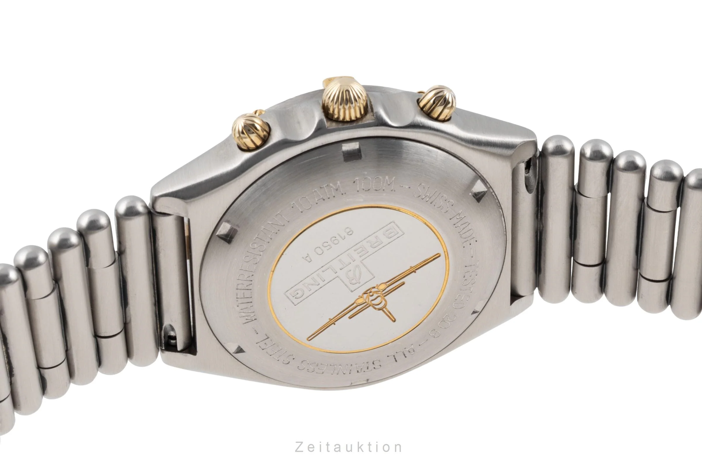Breitling Chronomat chronograph steel / gold automatic men's watch 81950 A  [2600709] - Image 11