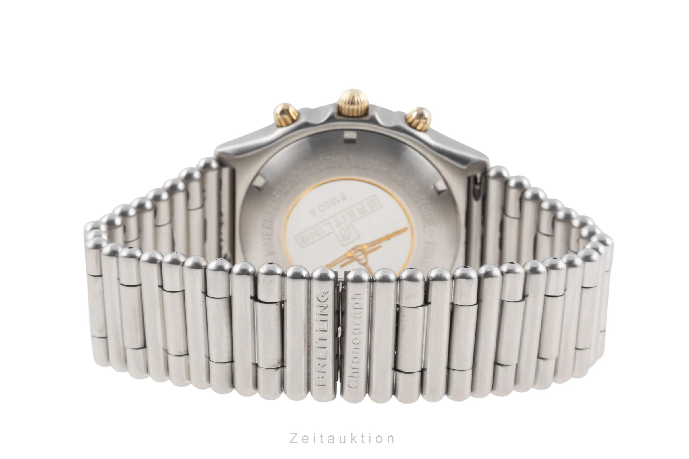 Breitling Chronomat chronograph steel / gold automatic men's watch 81950 A  [2600709] - Image 13
