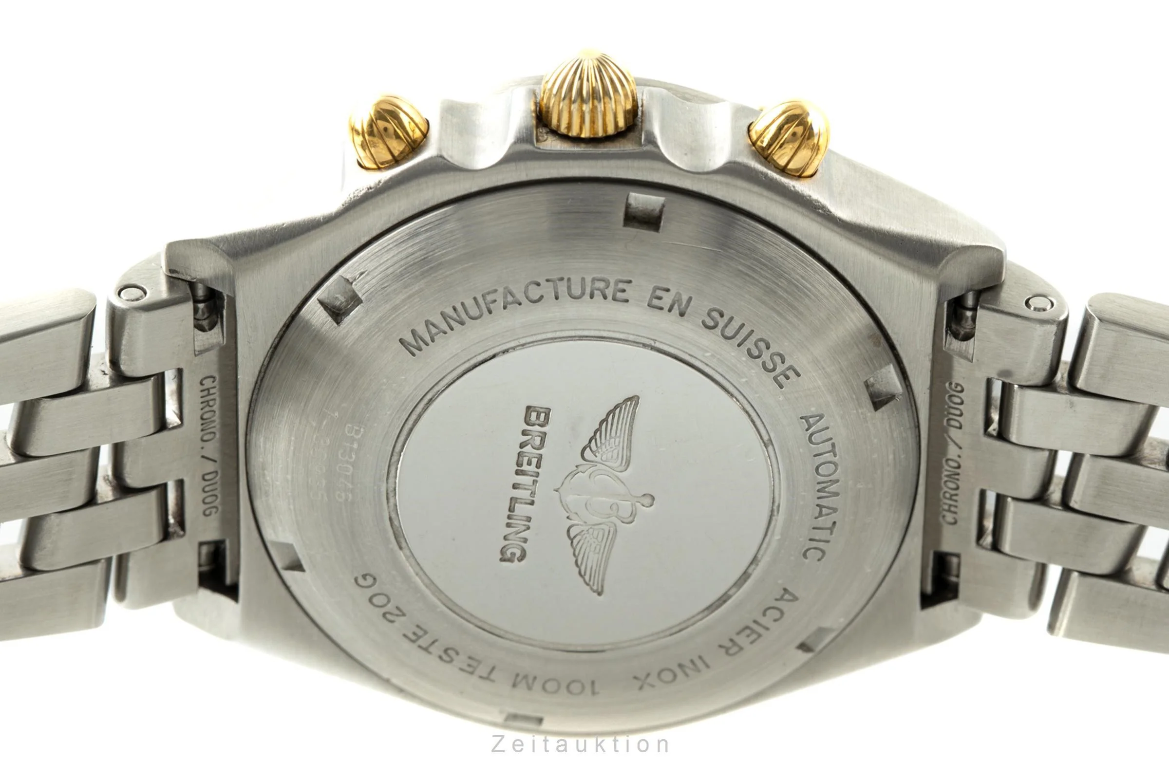 Breitling Chronomat chronograph steel / gold automatic men's watch B13048 LP: 8950EUR  [2200458] - Image 9
