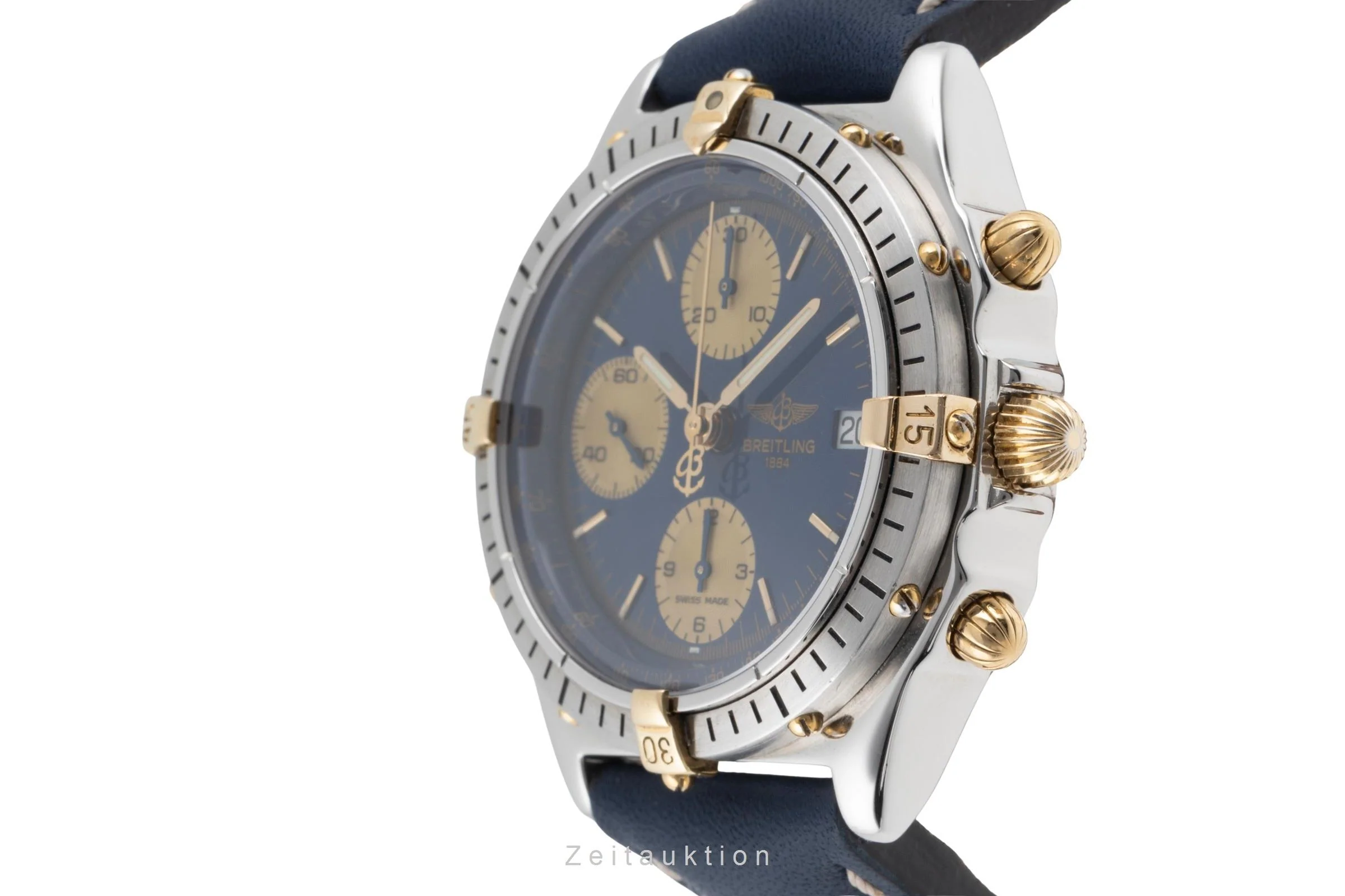 Breitling Chronomat chronograph steel / gold automatic men's watch B13048  [2506266] - Image 7
