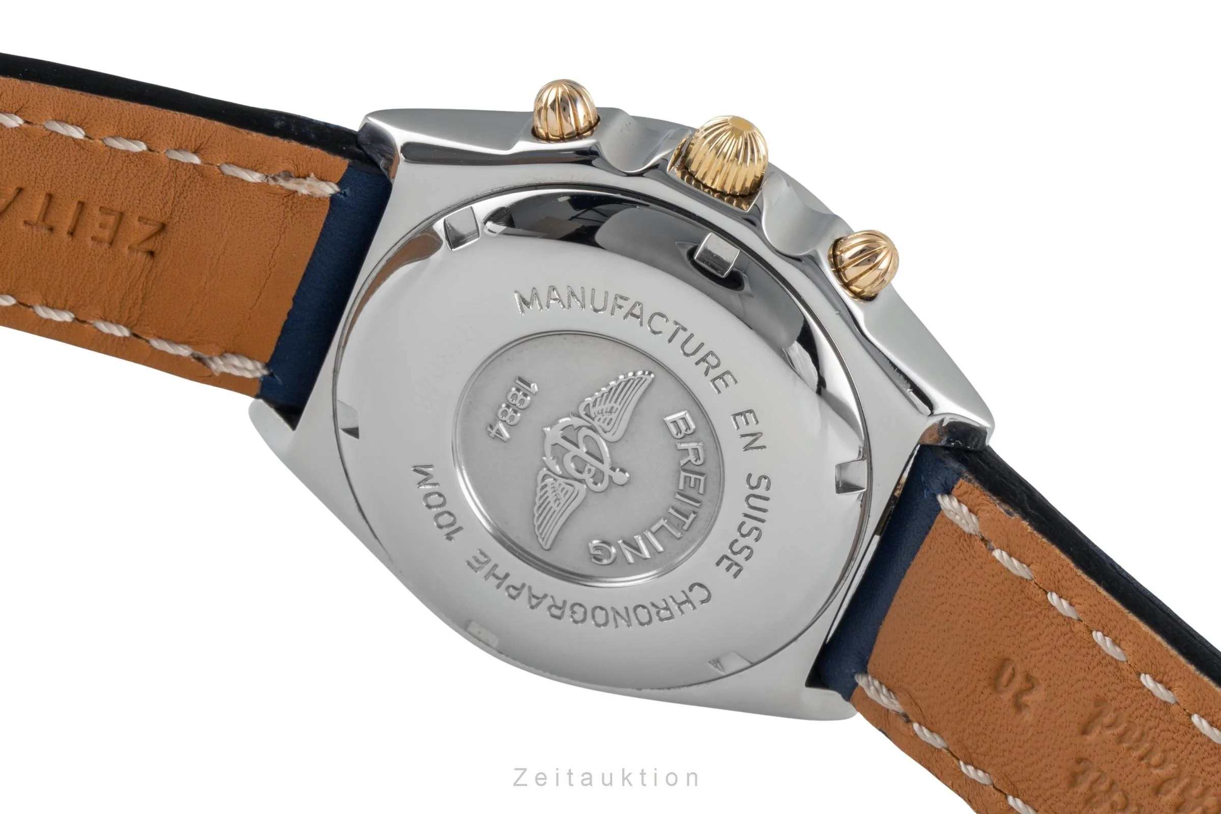 Breitling Chronomat chronograph steel / gold automatic men's watch B13048  [2600215] - Image 12