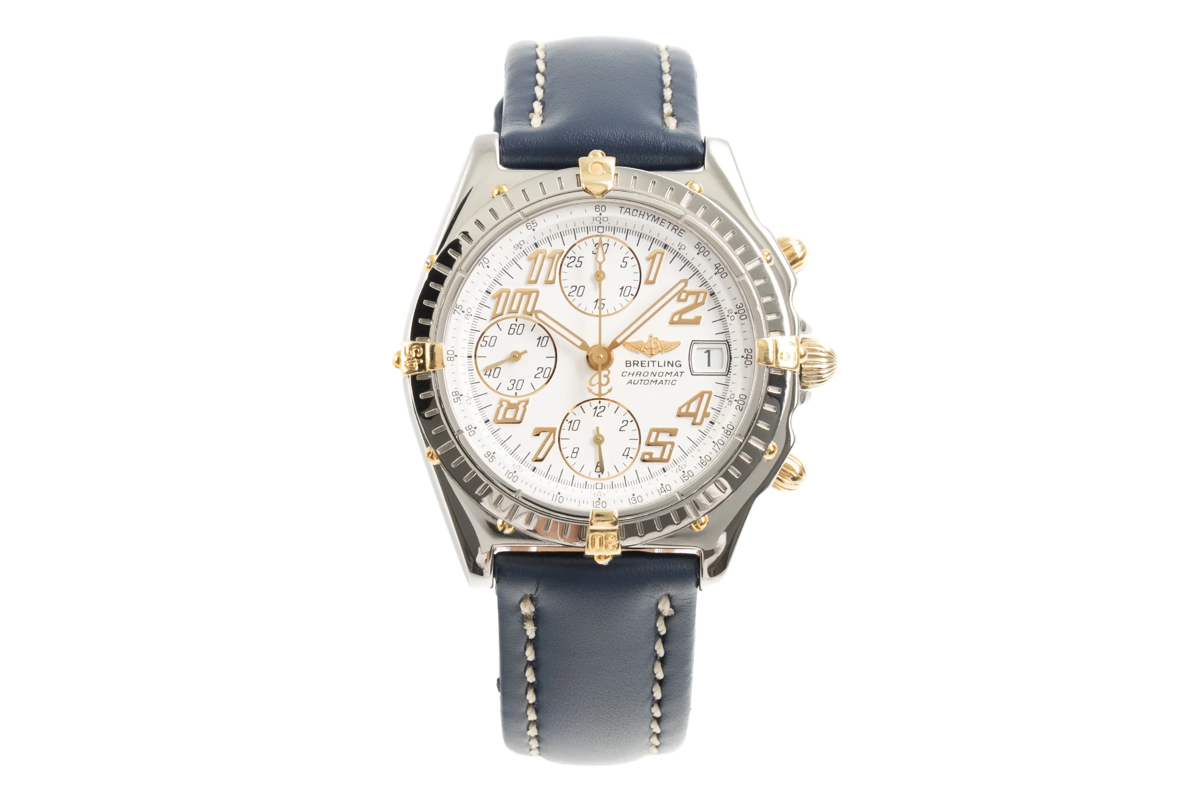 Breitling Chronomat chronograph steel / gold automatic men's watch B13050.1  [2102729] - Image 4