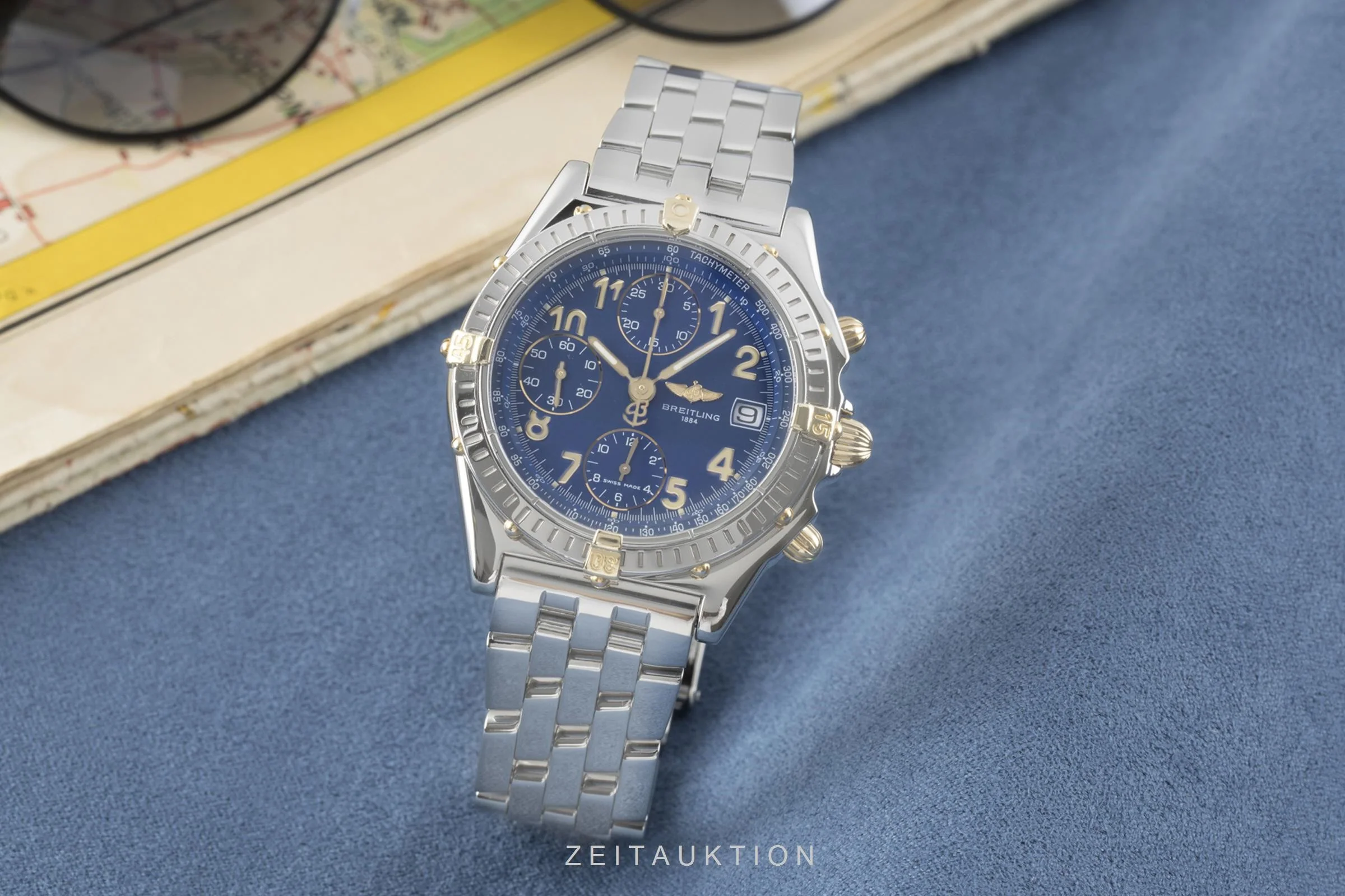 Breitling Chronomat chronograph steel / gold automatic men's watch B13050.1  [2106602] - Image 3