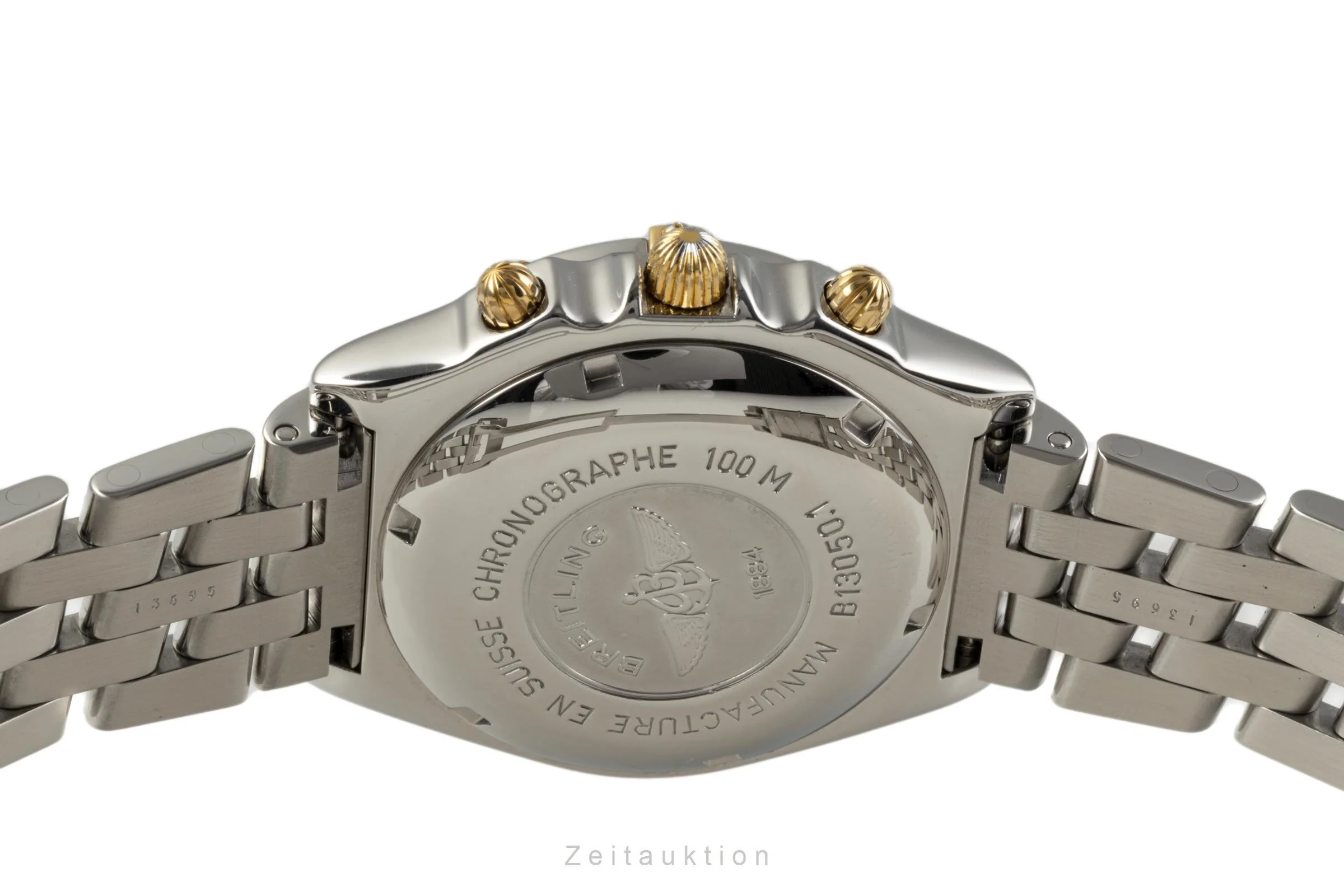 Breitling Chronomat chronograph steel / gold automatic men's watch B13050.1  [2302377] - Image 10