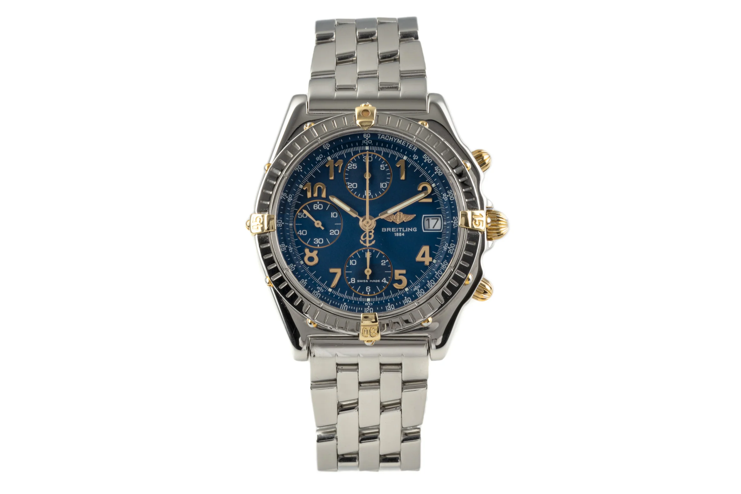 Breitling Chronomat chronograph steel / gold automatic men's watch B13050.1  [2302377] - Image 4
