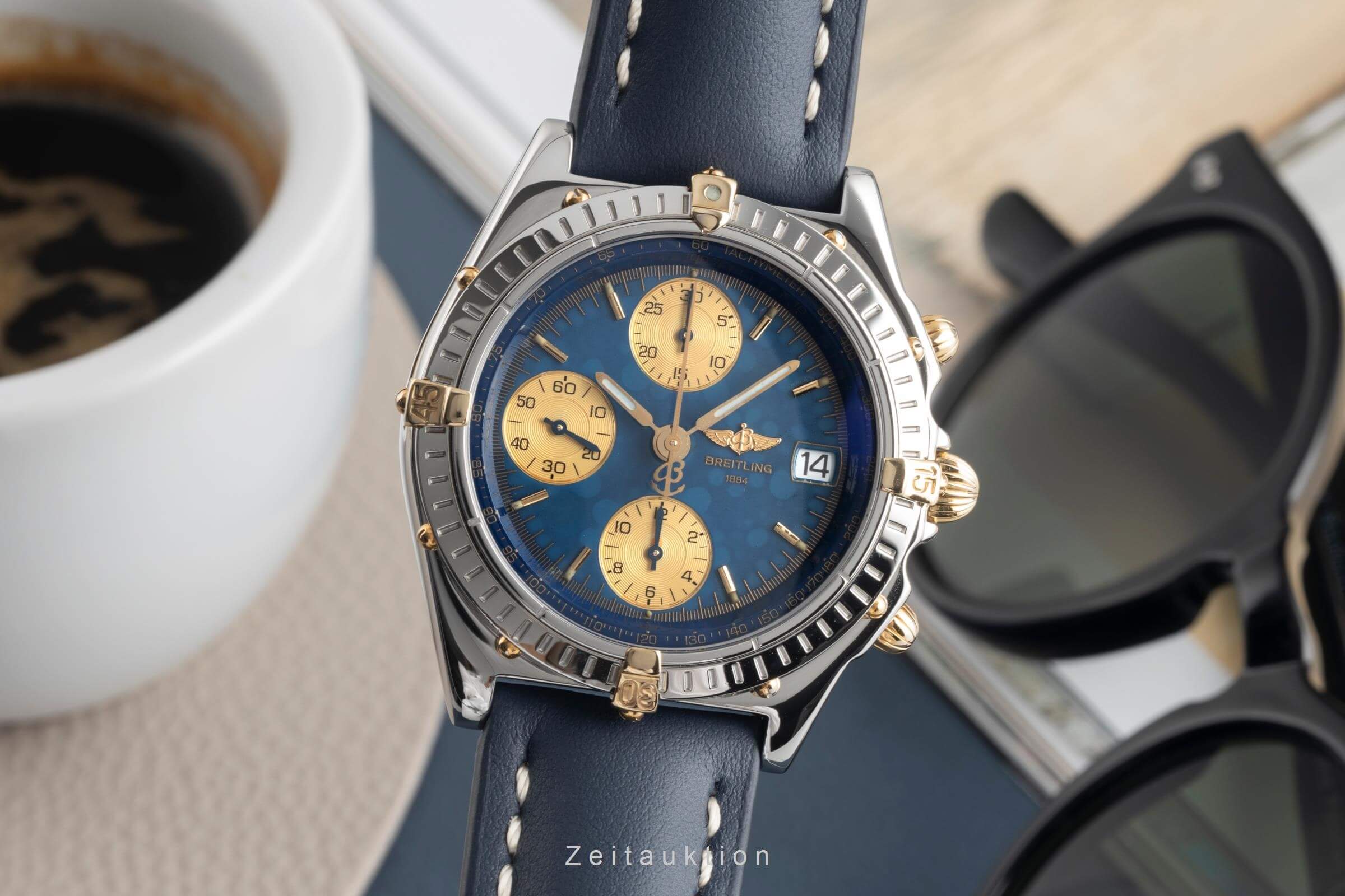 Breitling Chronomat chronograph steel / gold automatic men's watch B13050.1  [2500530] - Image 2