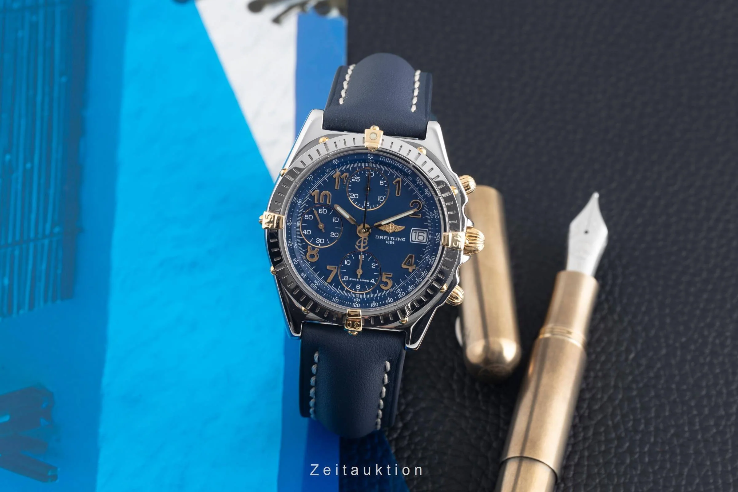 Breitling Chronomat chronograph steel / gold automatic men's watch B13050.1  [2501177] - Image 4