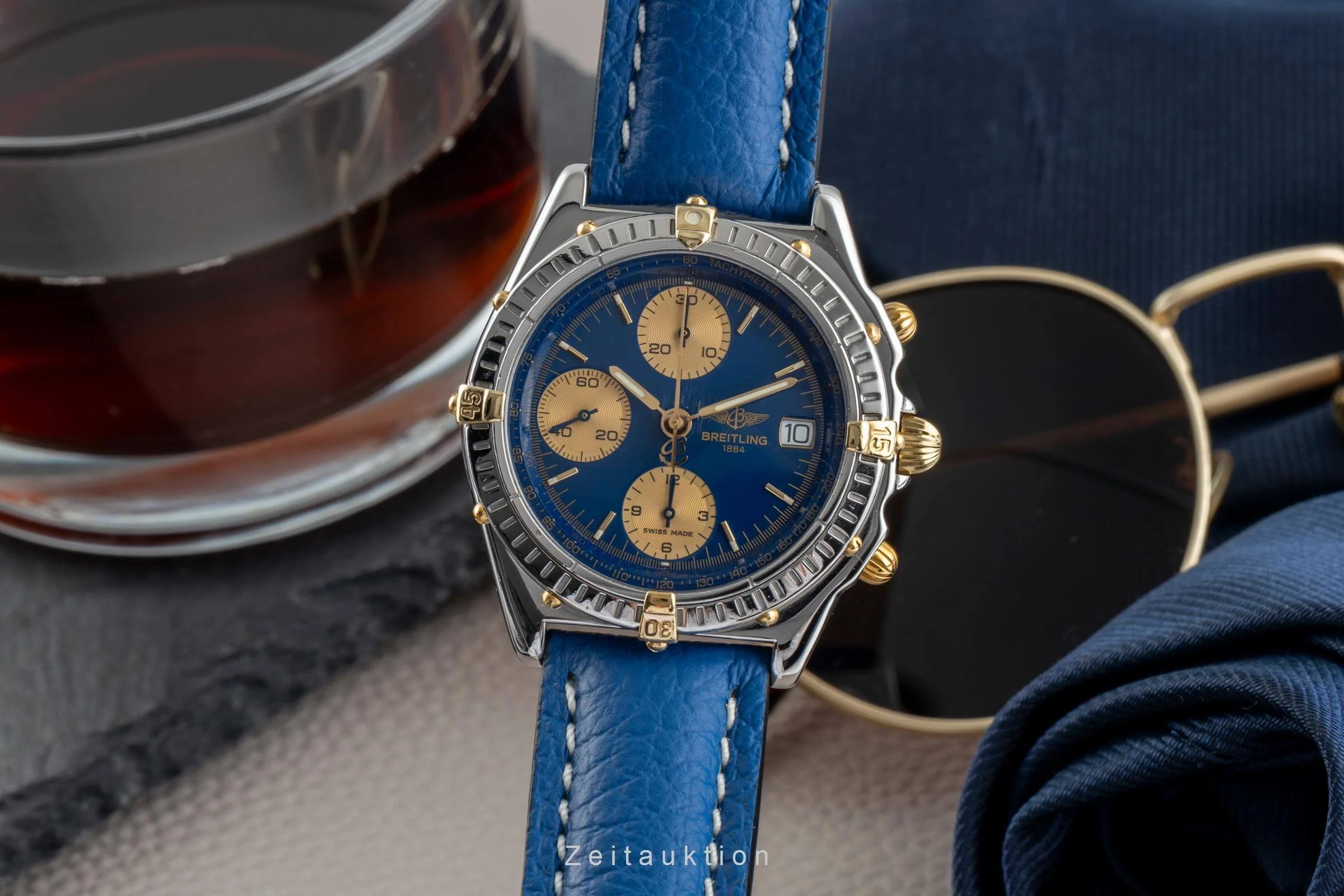 Breitling Chronomat chronograph steel / gold automatic men's watch B13050.1  [2501925] - Image 2