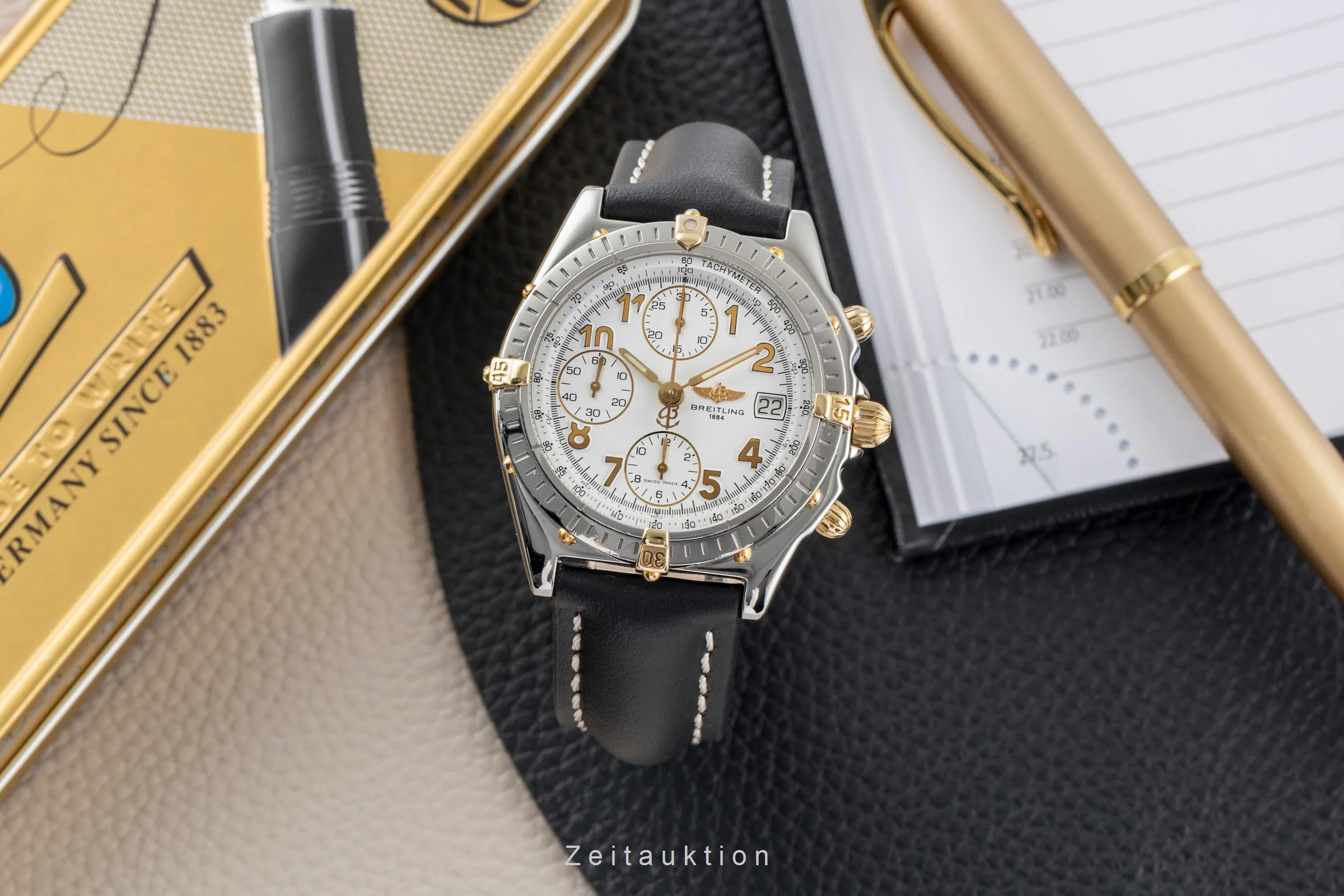 Breitling Chronomat chronograph steel / gold automatic men's watch B13050.1  [2501963] - Image 4