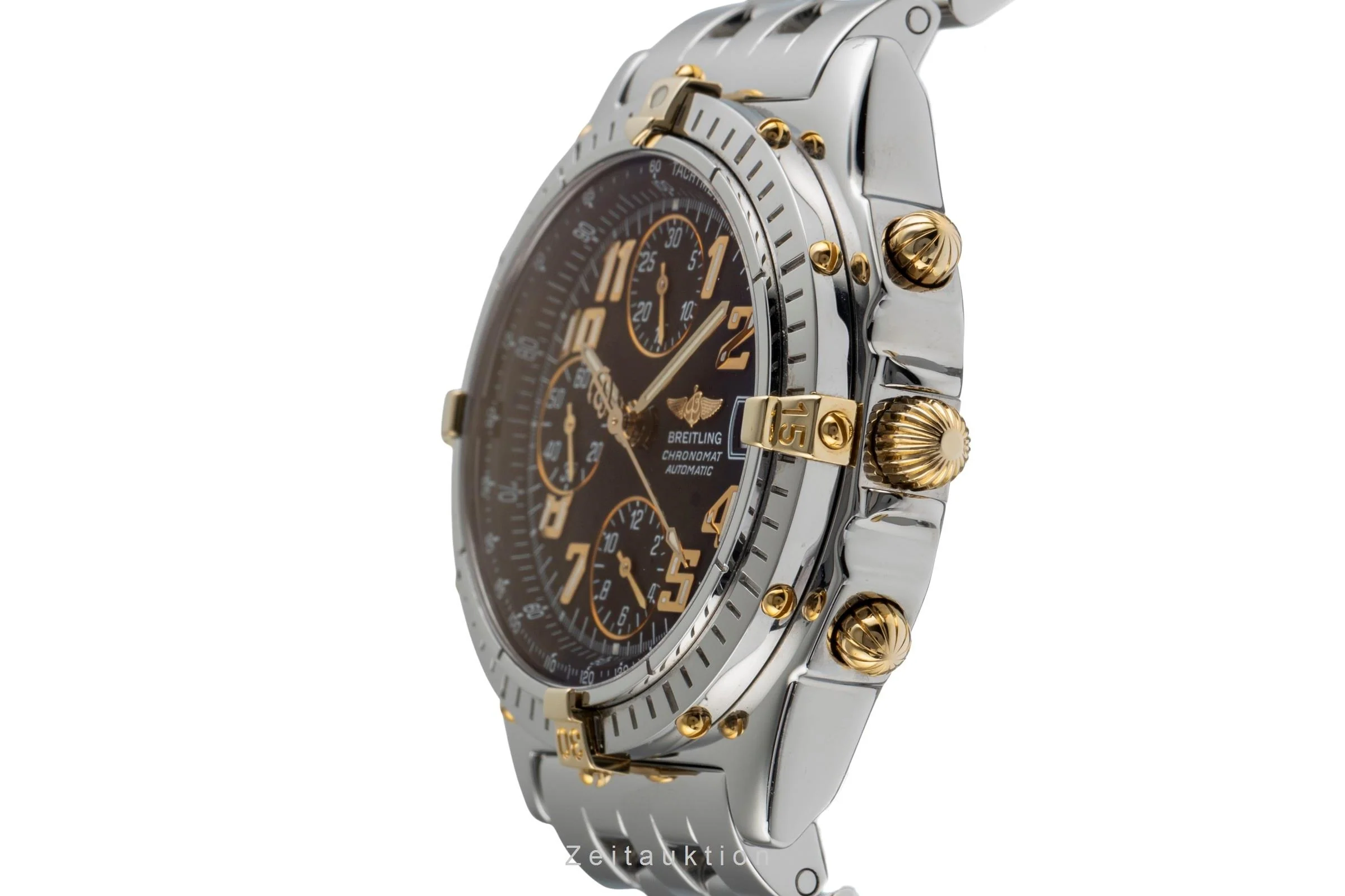 Breitling Chronomat chronograph steel / gold automatic men's watch B13050.1  [2502672] - Image 7