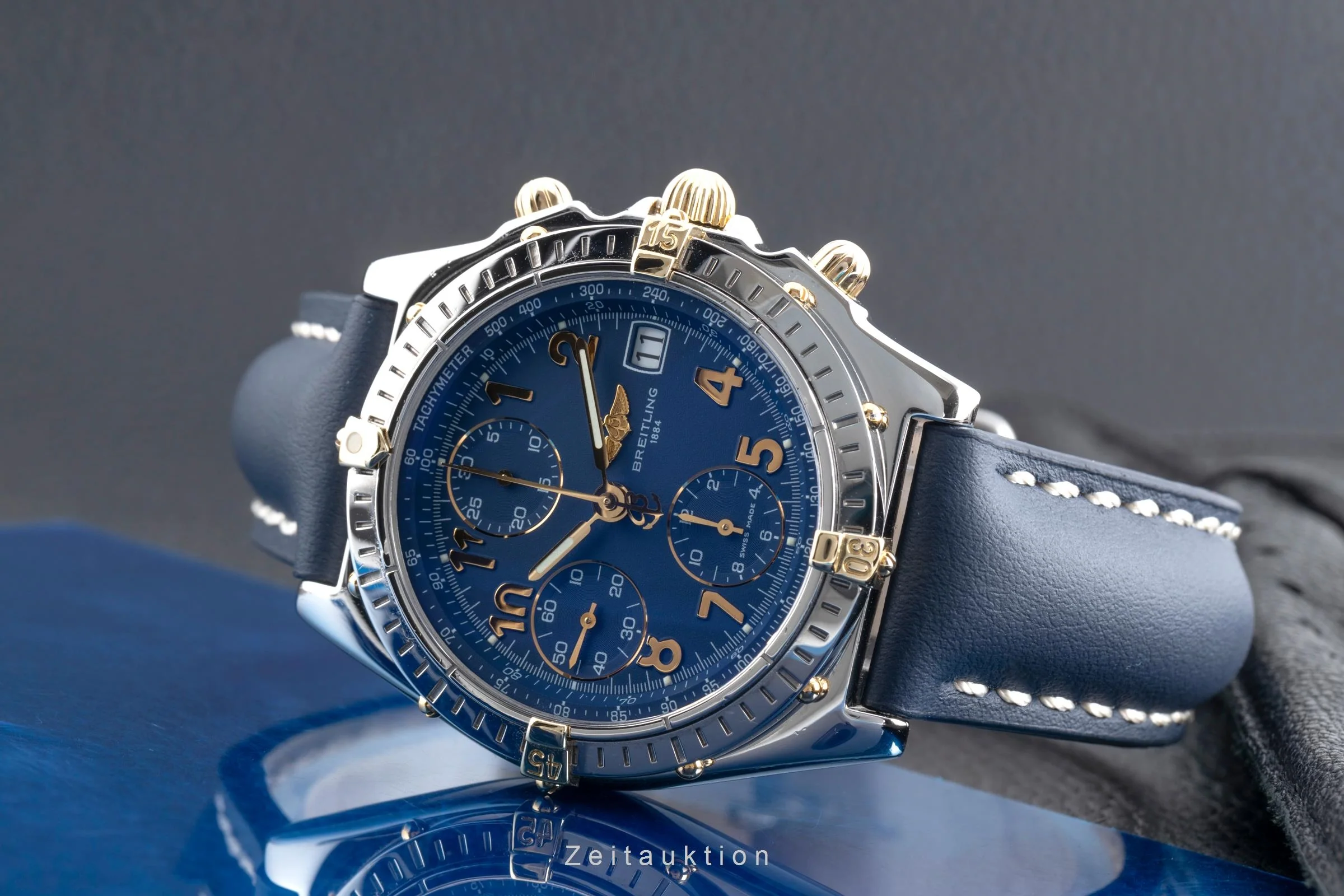 Breitling Chronomat chronograph steel / gold automatic men's watch B13050.1  [2502845] - Image 3