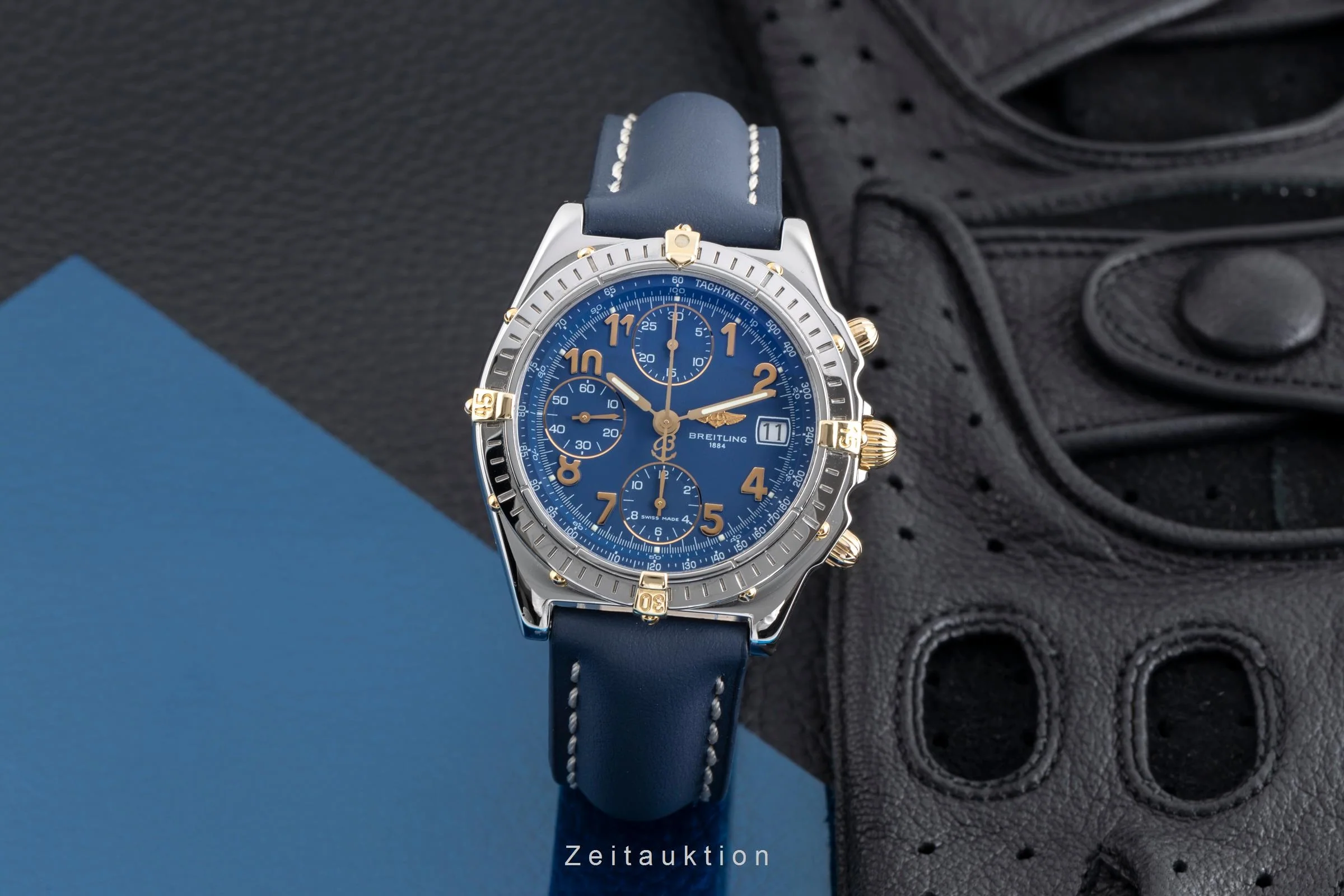 Breitling Chronomat chronograph steel / gold automatic men's watch B13050.1  [2502845] - Image 4