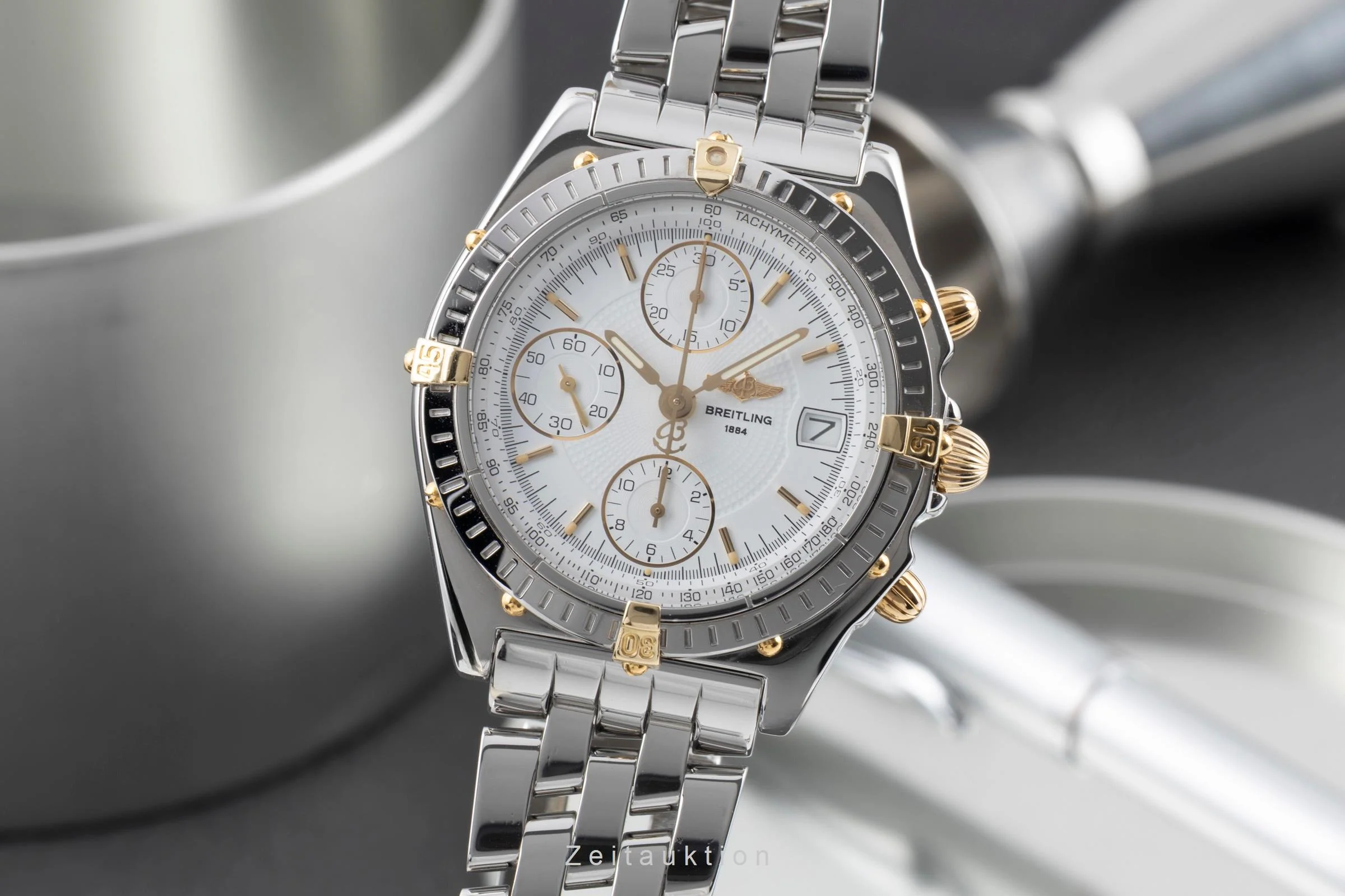 Breitling Chronomat chronograph steel / gold automatic men's watch B13050.1  [2502950] - Image 2