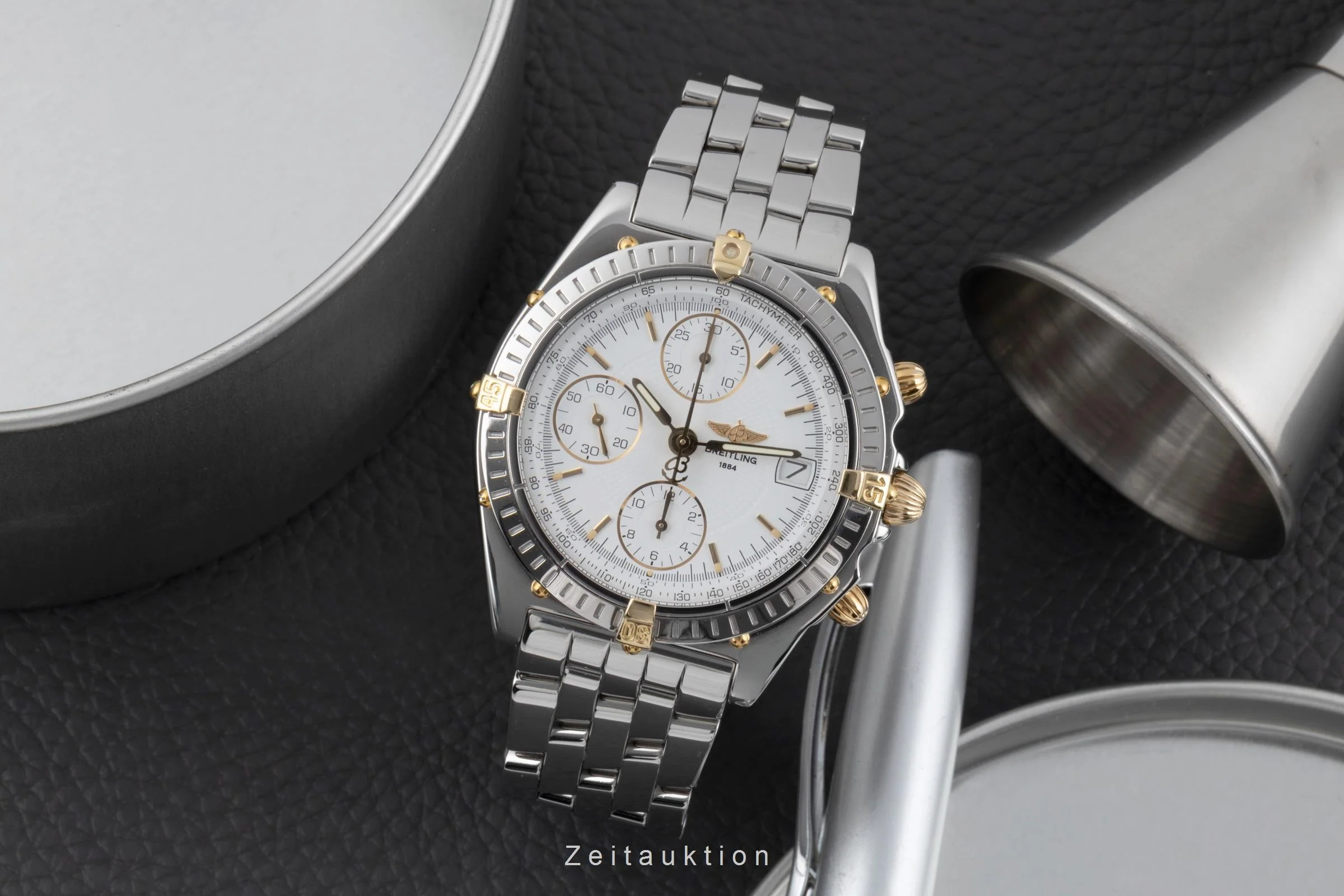Breitling Chronomat chronograph steel / gold automatic men's watch B13050.1  [2502950] - Image 4