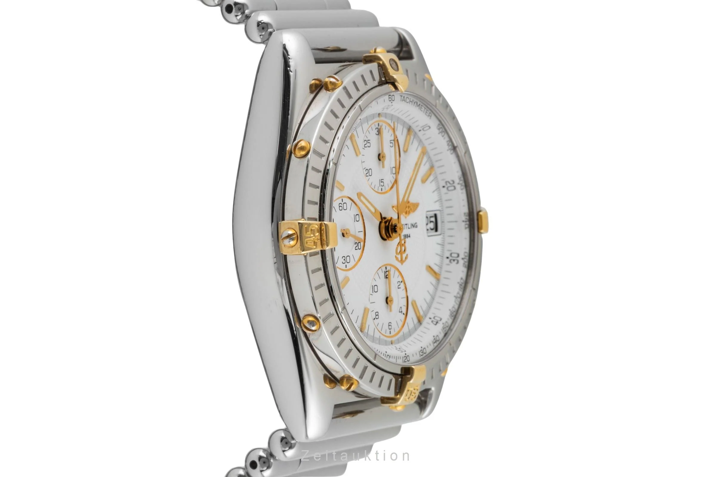 Breitling Chronomat chronograph steel / gold automatic men's watch B13050.1  [2503095] - Image 8