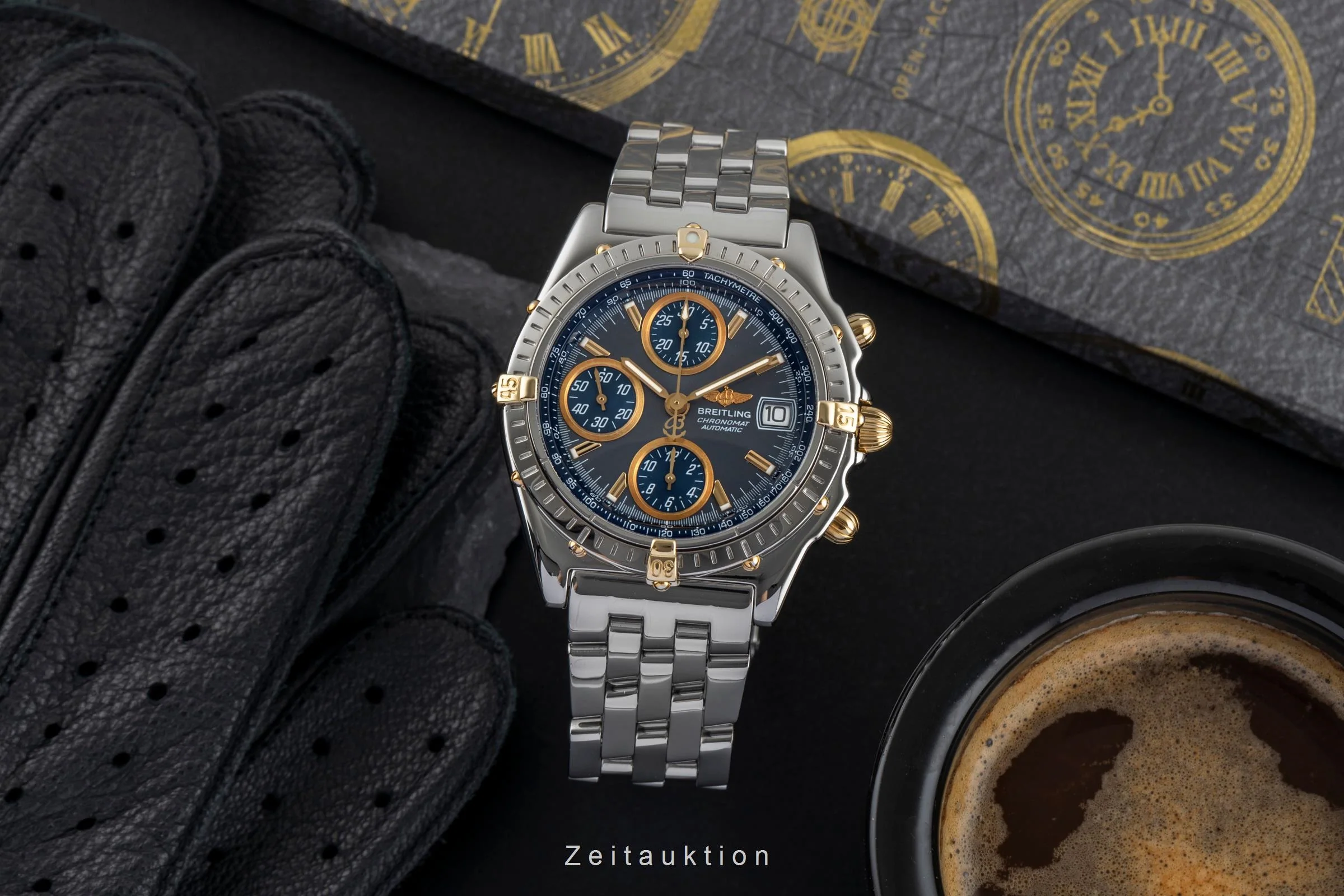 Breitling Chronomat chronograph steel / gold automatic men's watch B13050.1  [2503227] - Image 4