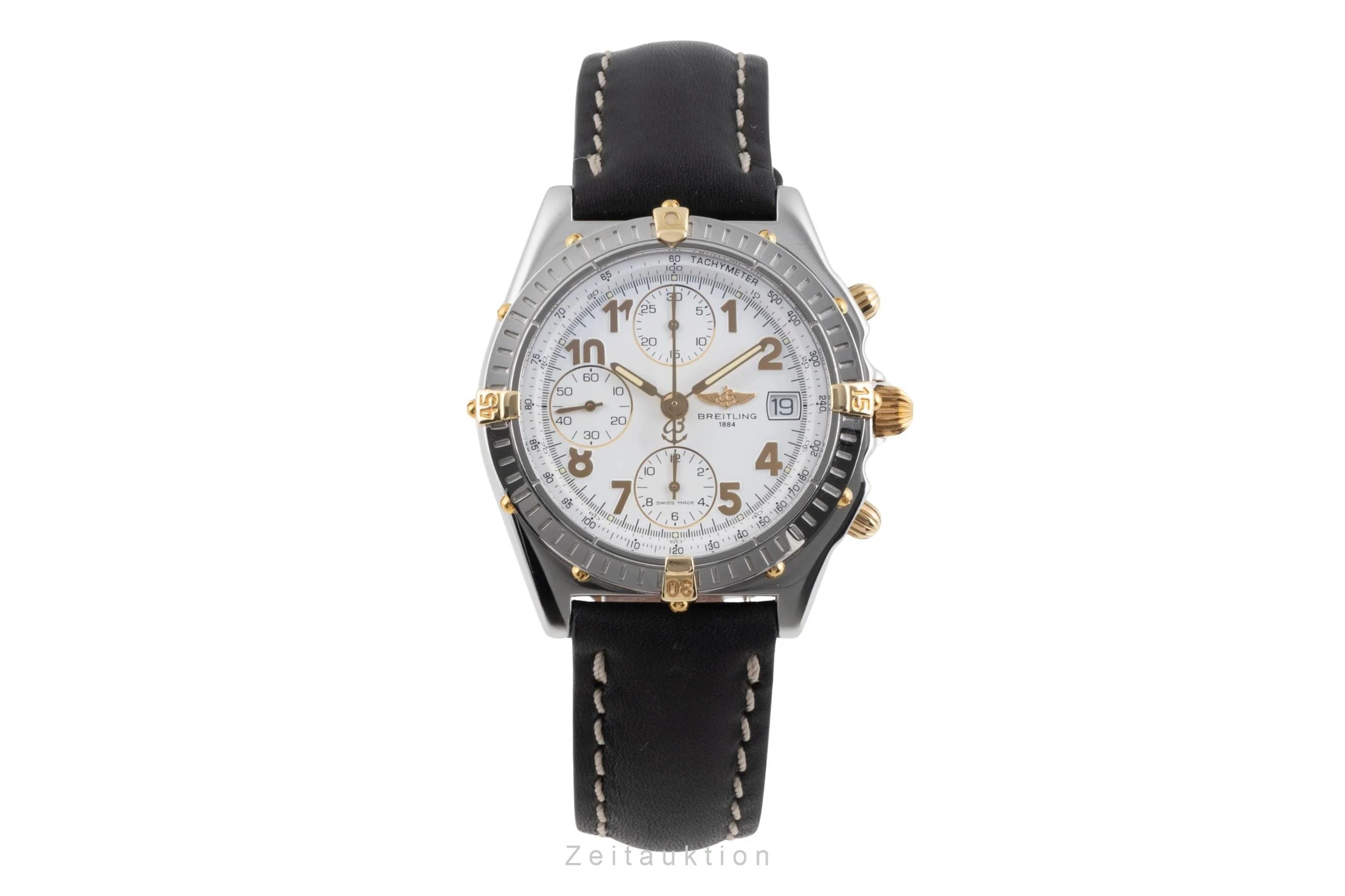 Breitling Chronomat chronograph steel / gold automatic men's watch B13050.1  [2503554] - Image 5