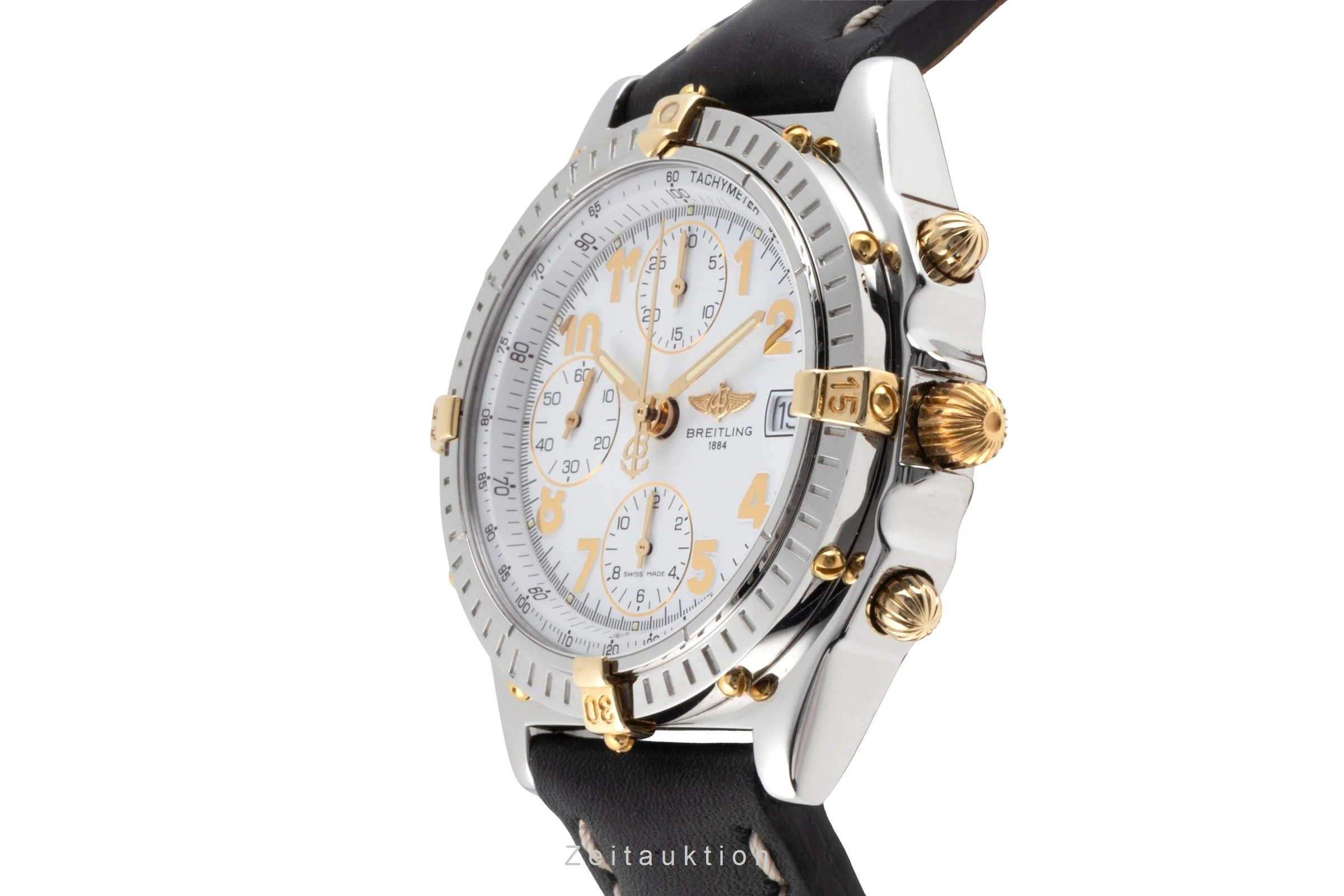 Breitling Chronomat chronograph steel / gold automatic men's watch B13050.1  [2503554] - Image 7