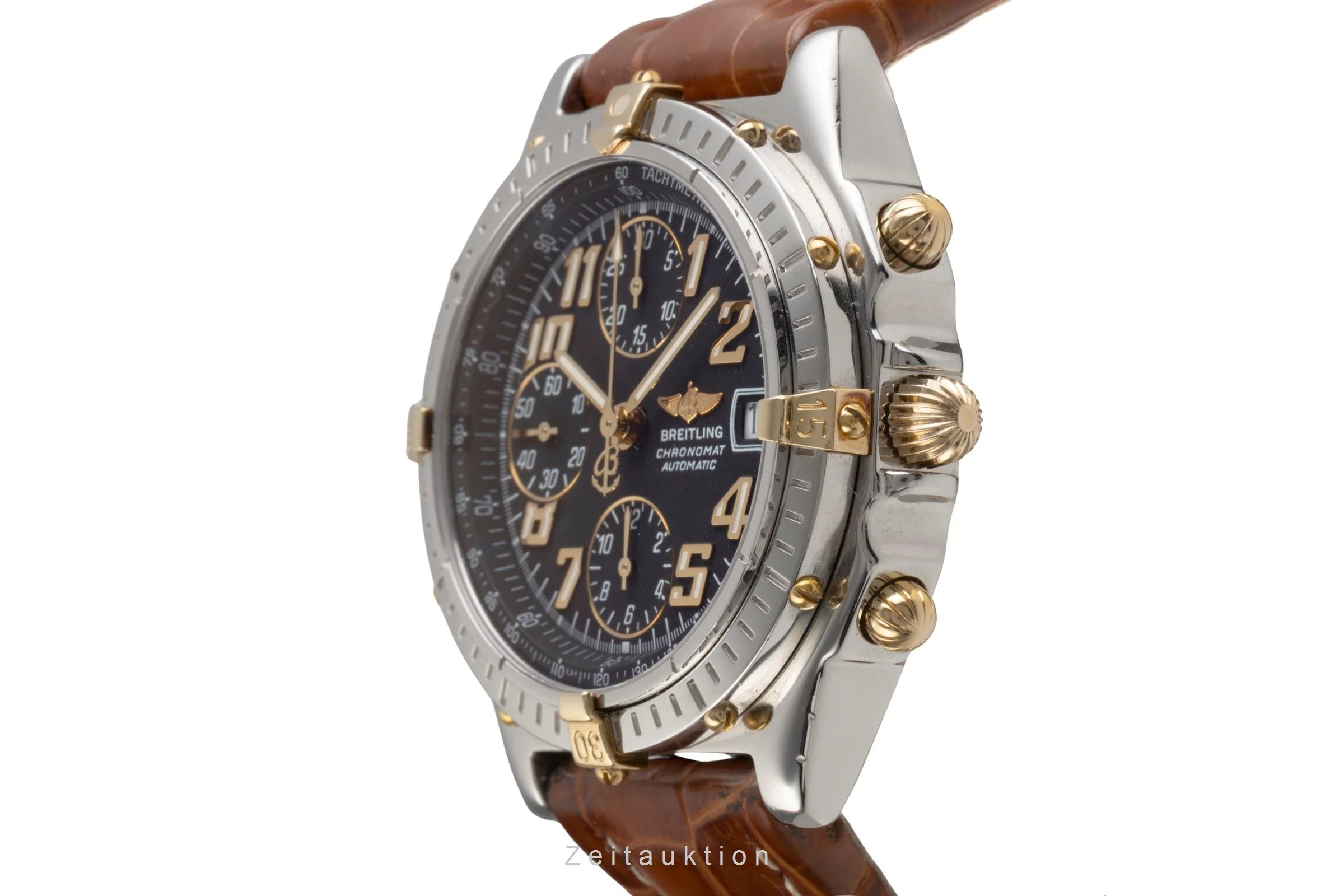 Breitling Chronomat chronograph steel / gold automatic men's watch B13050.1  [2503805] - Image 7