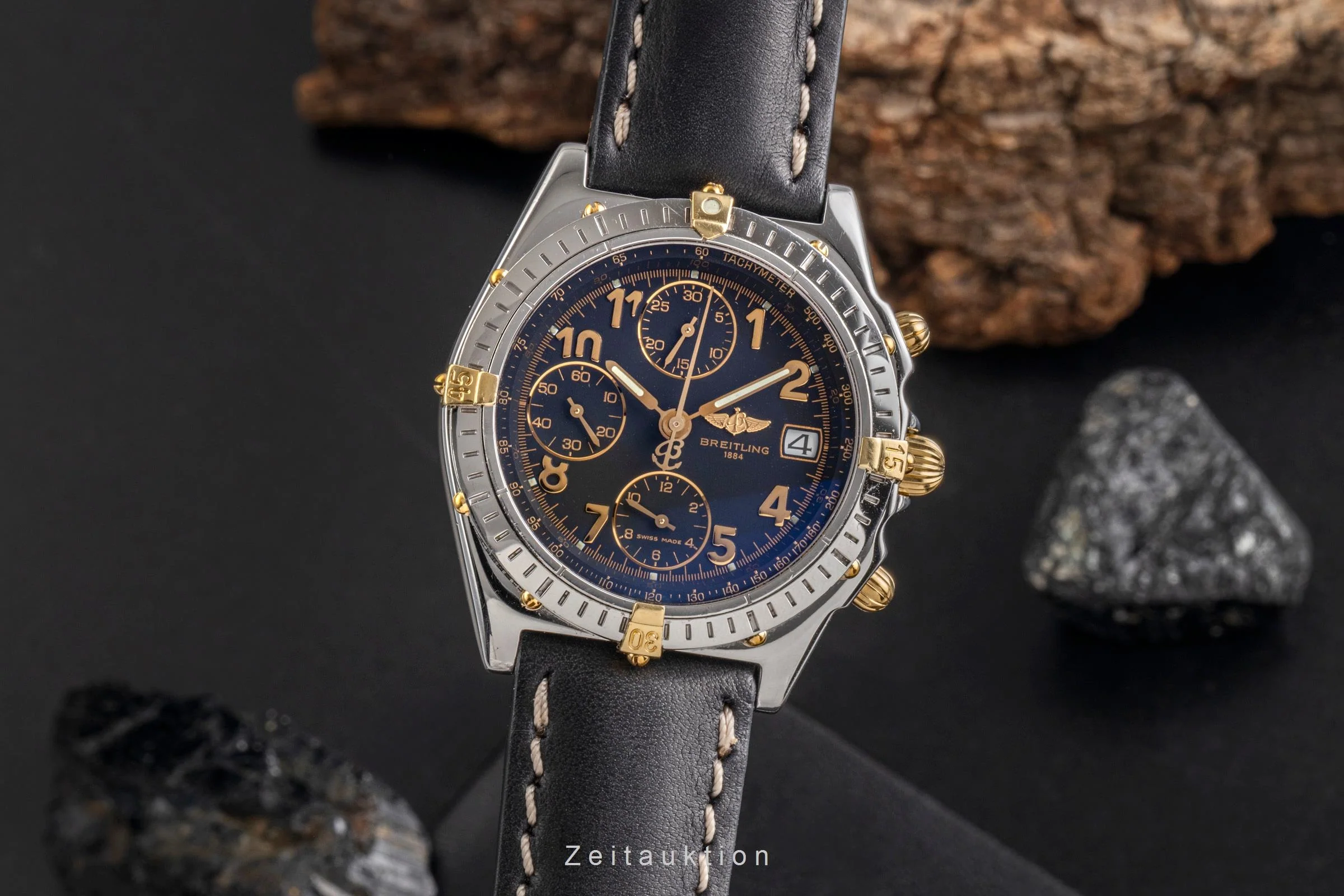 Breitling Chronomat chronograph steel / gold automatic men's watch B13050.1  [2503816] - Image 2