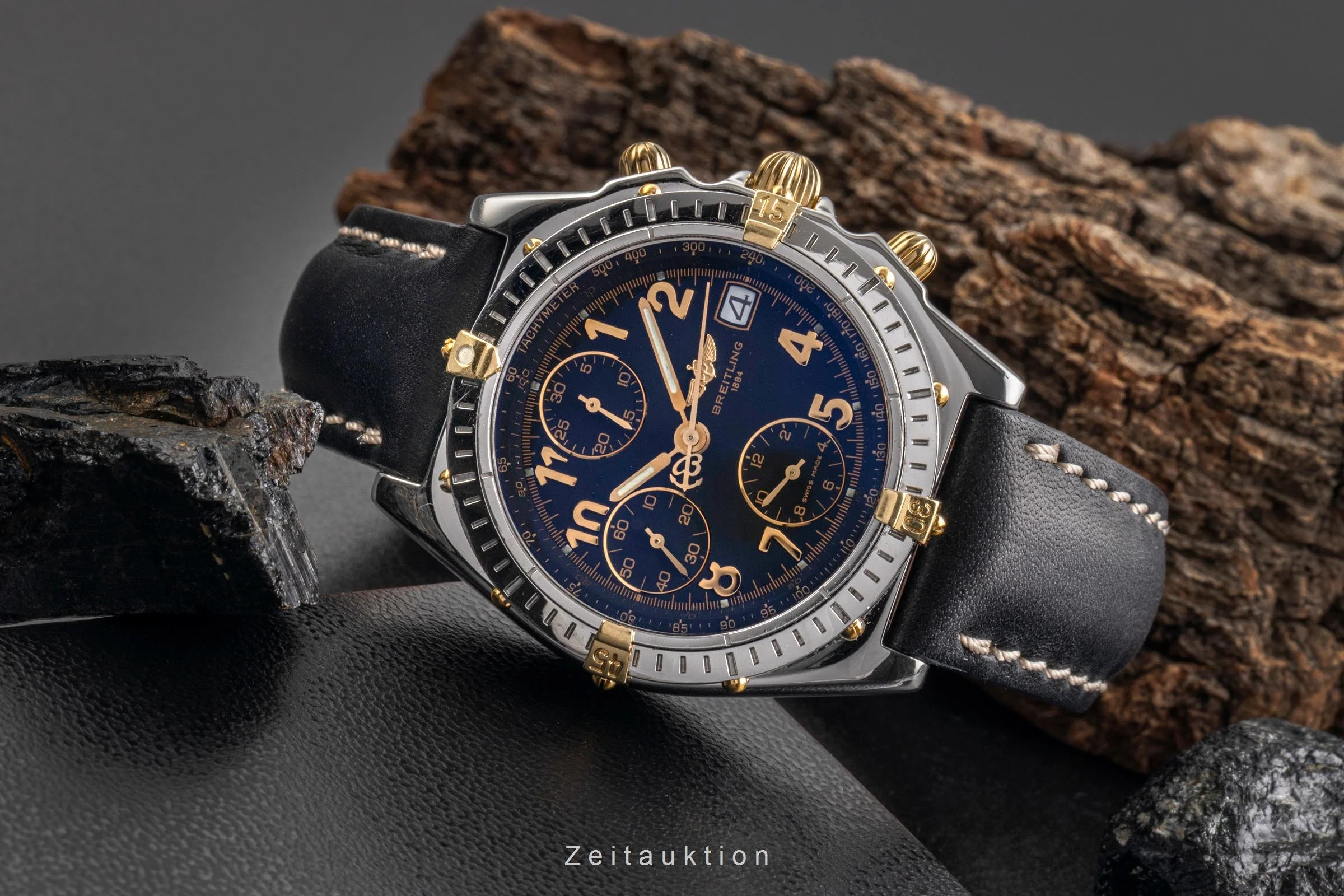 Breitling Chronomat chronograph steel / gold automatic men's watch B13050.1  [2503816] - Image 3