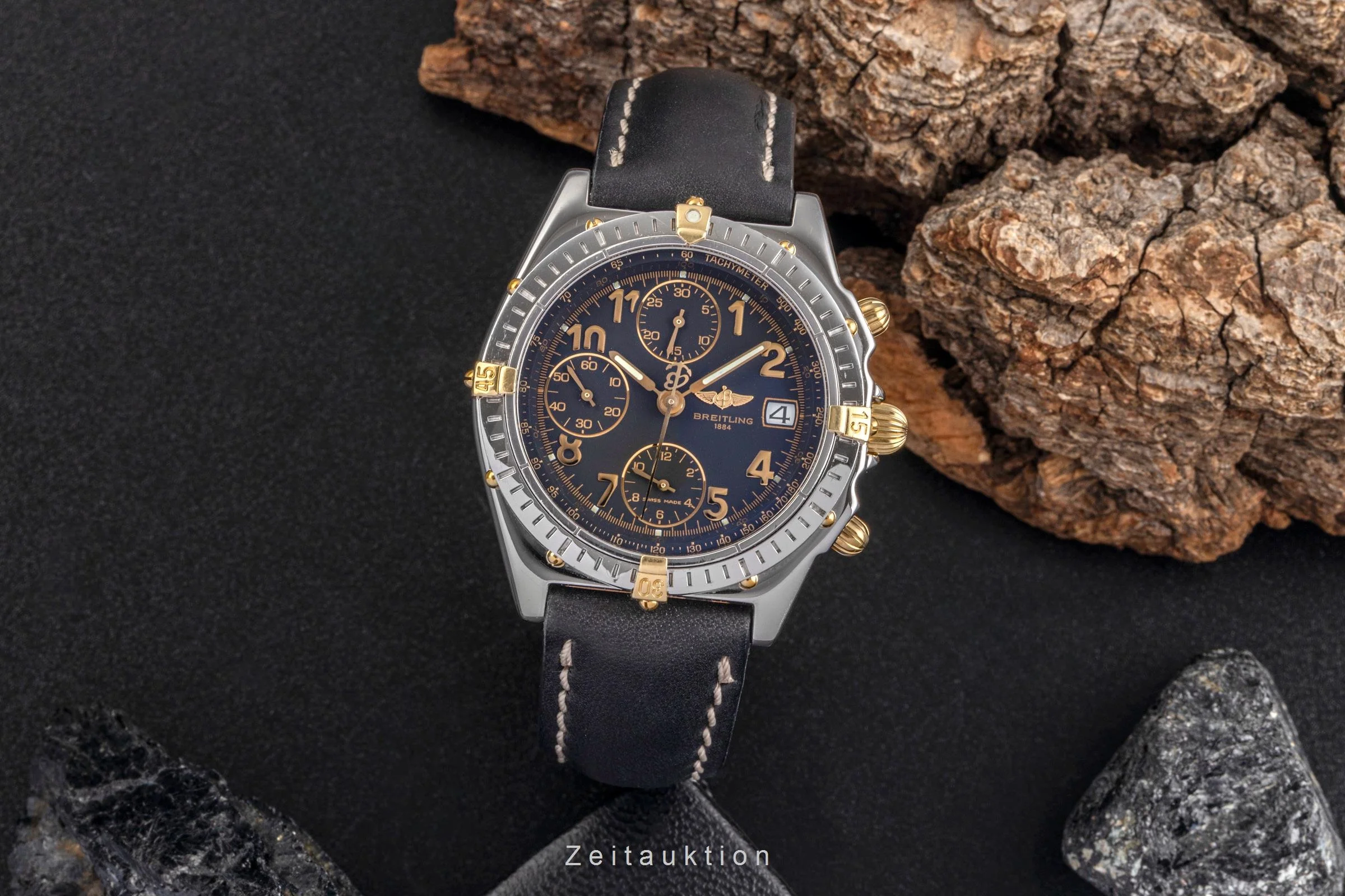 Breitling Chronomat chronograph steel / gold automatic men's watch B13050.1  [2503816] - Image 4