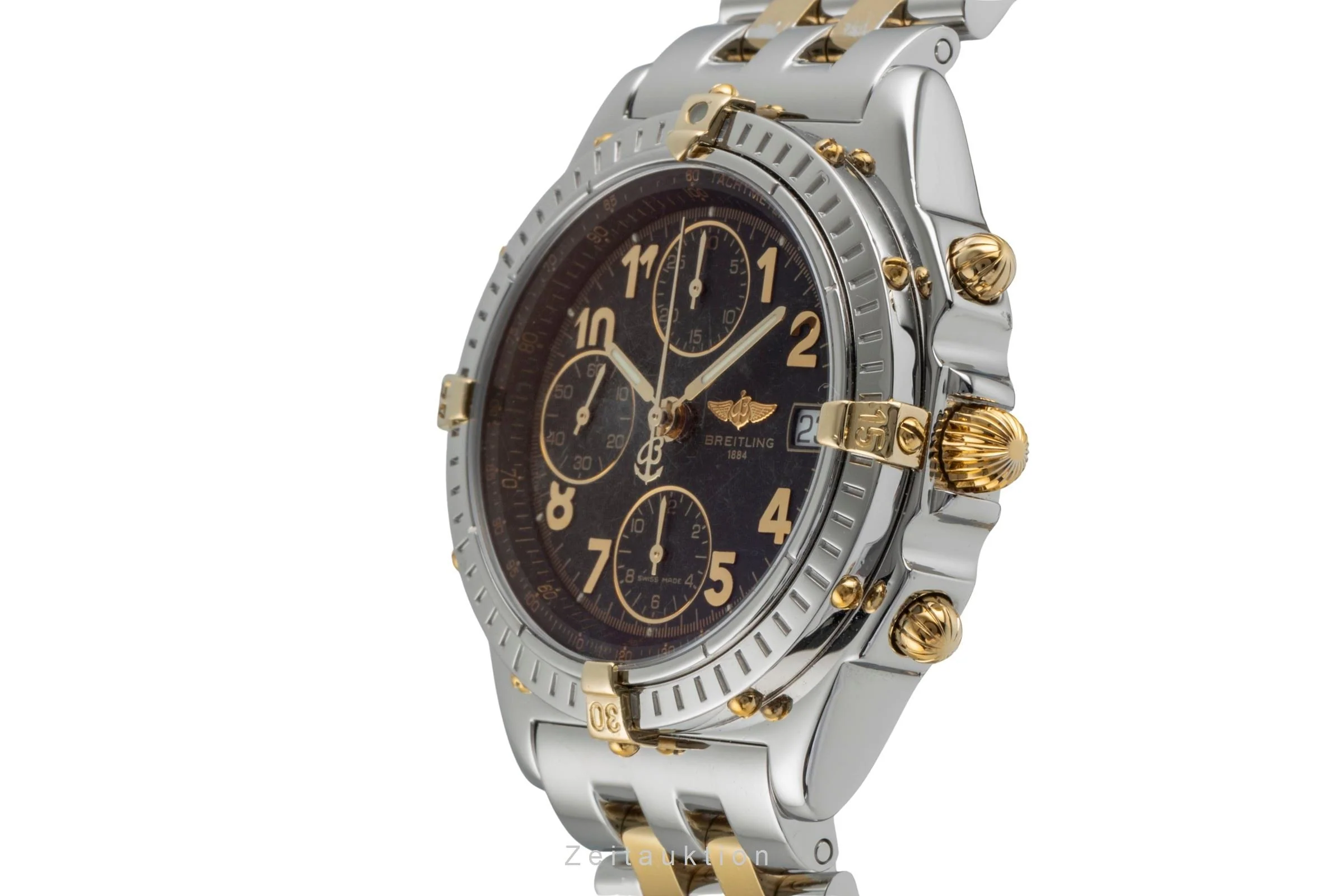 Breitling Chronomat chronograph steel / gold automatic men's watch B13050.1  [2505572] - Image 7