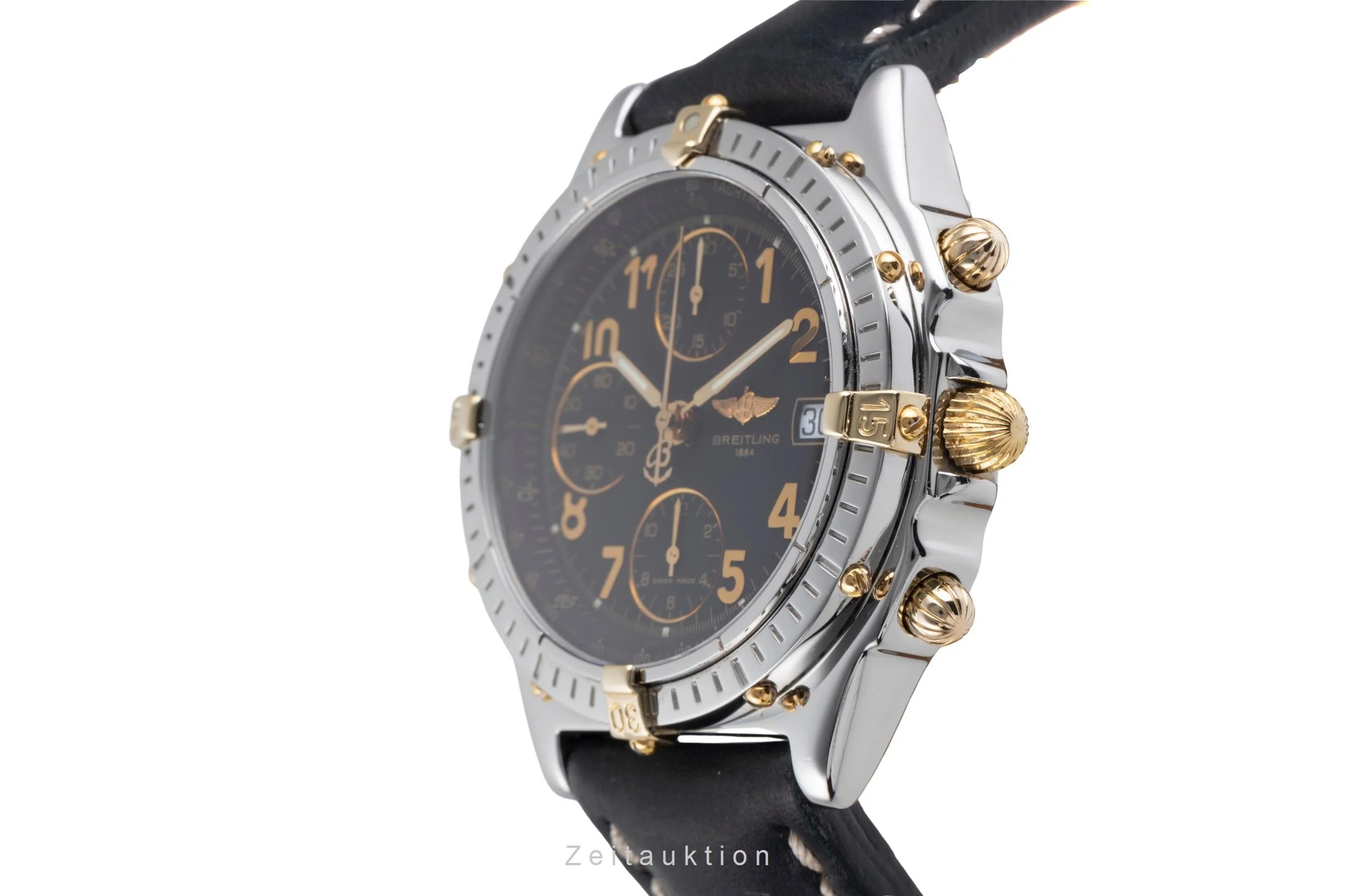Breitling Chronomat chronograph steel / gold automatic men's watch B13050.1  [2507548] - Image 7