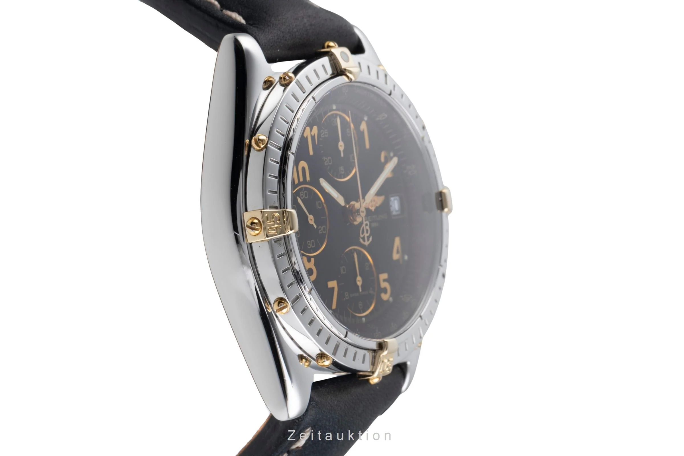 Breitling Chronomat chronograph steel / gold automatic men's watch B13050.1  [2507548] - Image 8