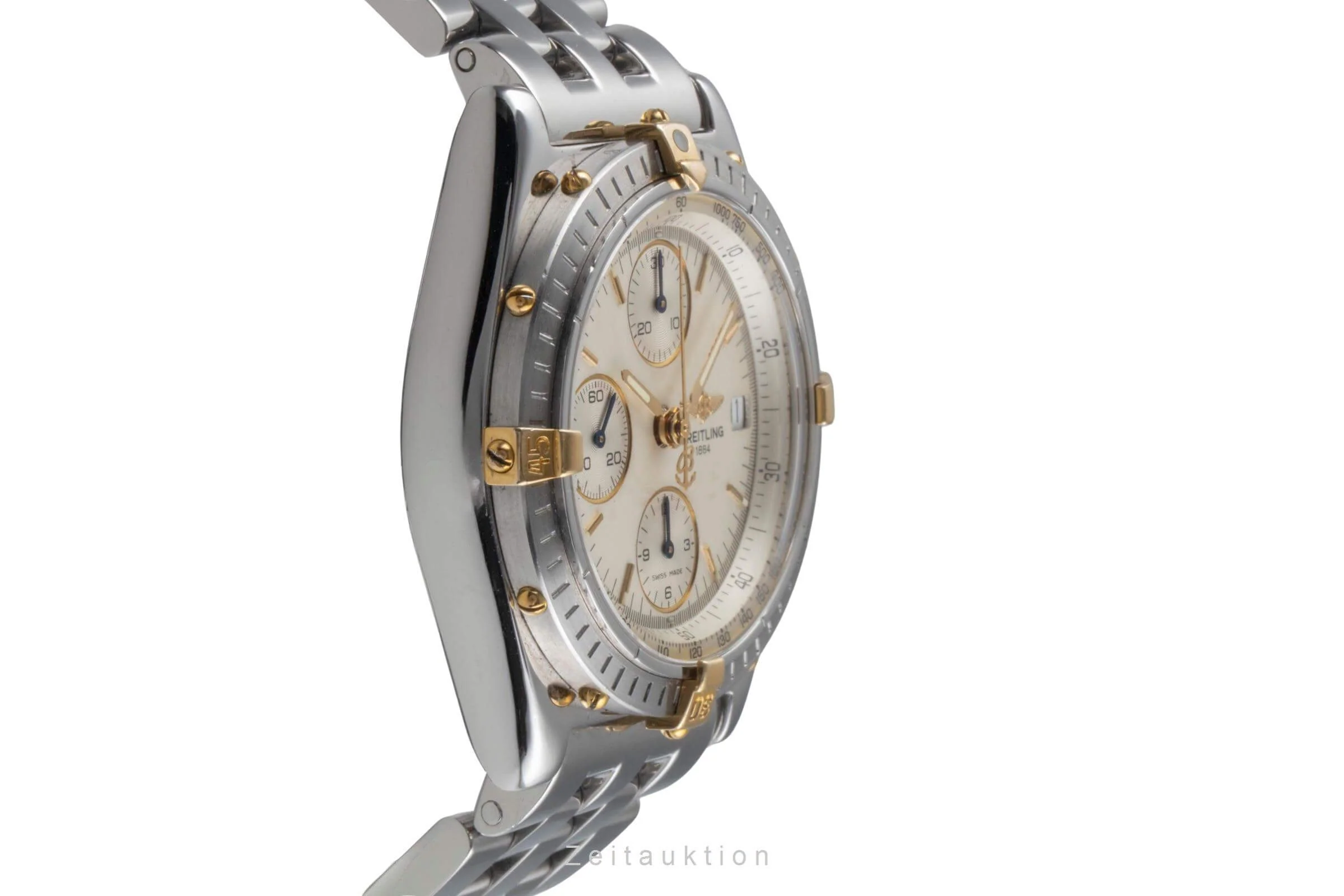 Breitling Chronomat chronograph steel / gold automatic men's watch B13050  [2501714] - Image 8