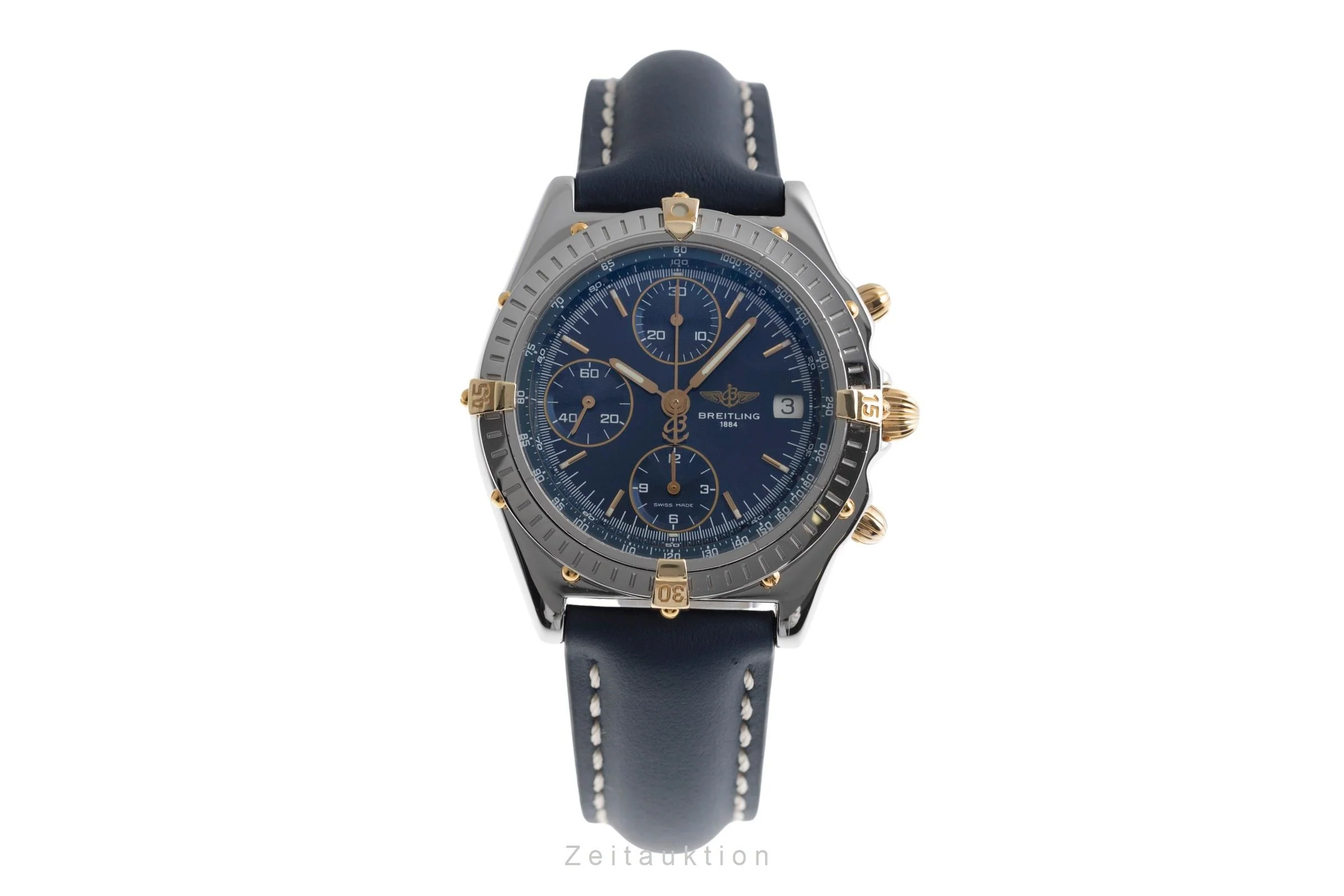 Breitling Chronomat chronograph steel / gold automatic men's watch B13050  [2502340] - Image 5