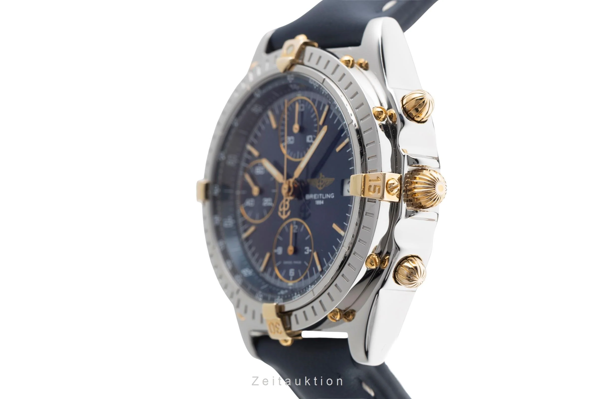 Breitling Chronomat chronograph steel / gold automatic men's watch B13050  [2502340] - Image 7