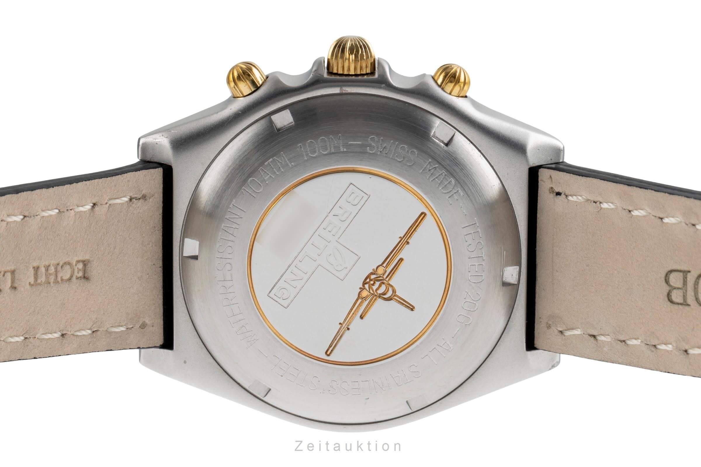 Breitling Chronomat chronograph steel / gold automatic men's watch B13055  [2501514] - Image 11
