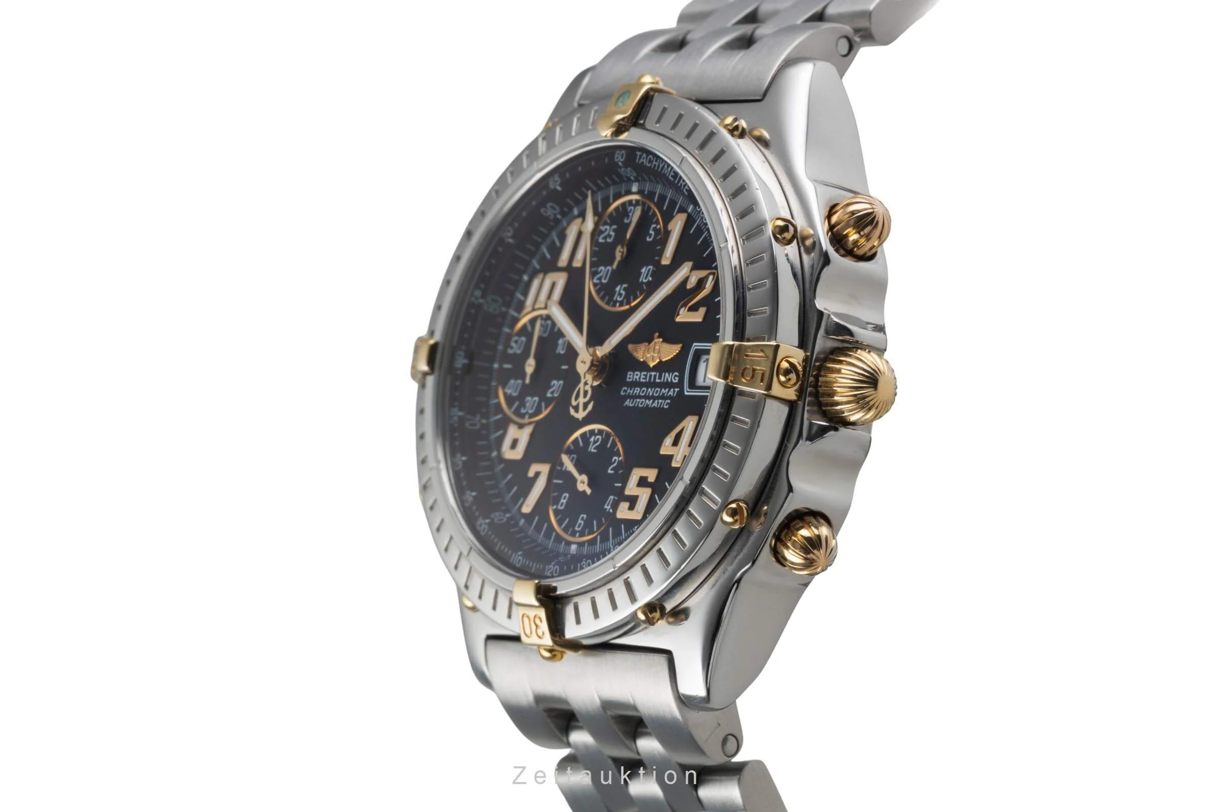 Breitling Chronomat chronograph steel / gold automatic men's watch B13350  [2500673] - Image 7