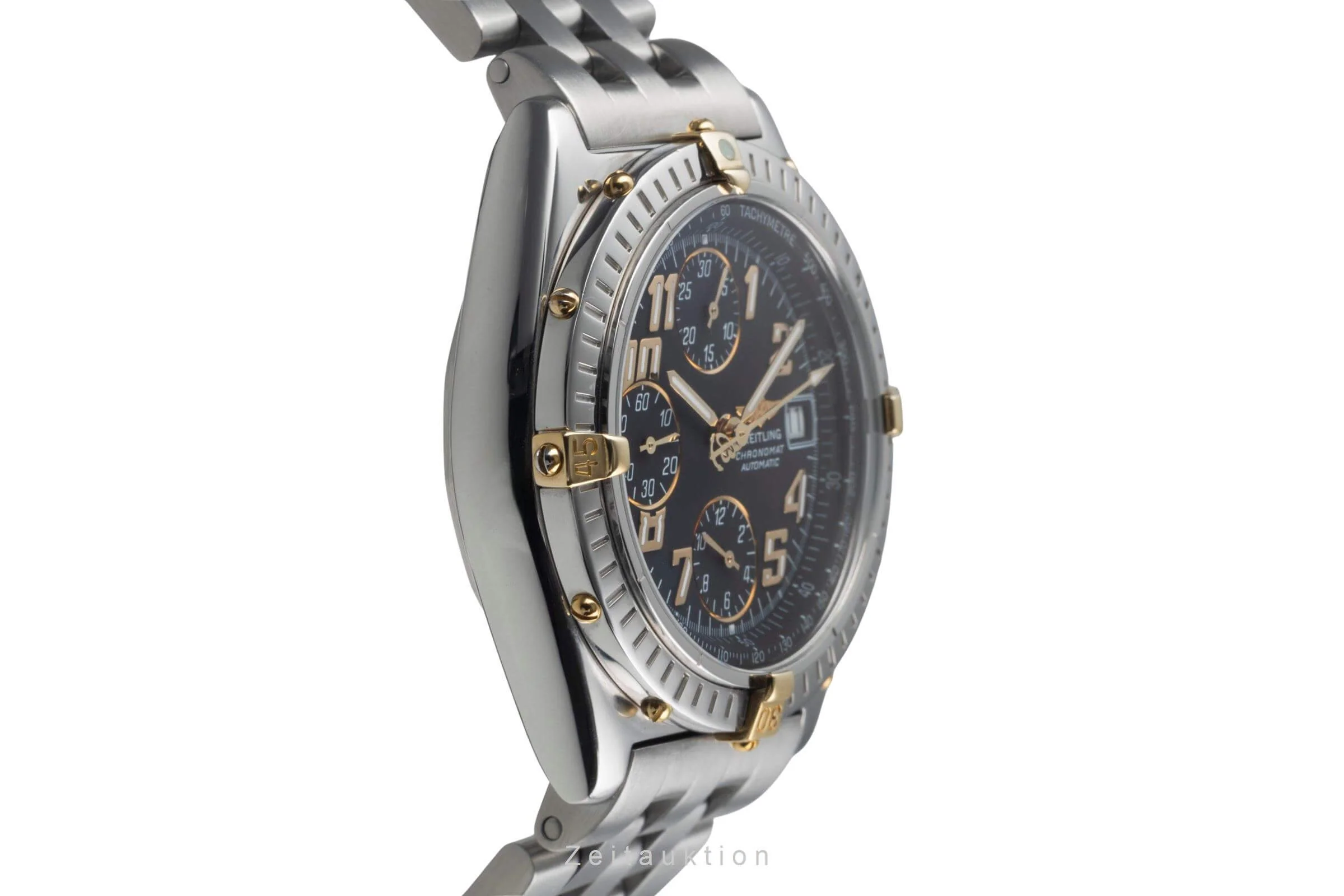 Breitling Chronomat chronograph steel / gold automatic men's watch B13350  [2500673] - Image 8