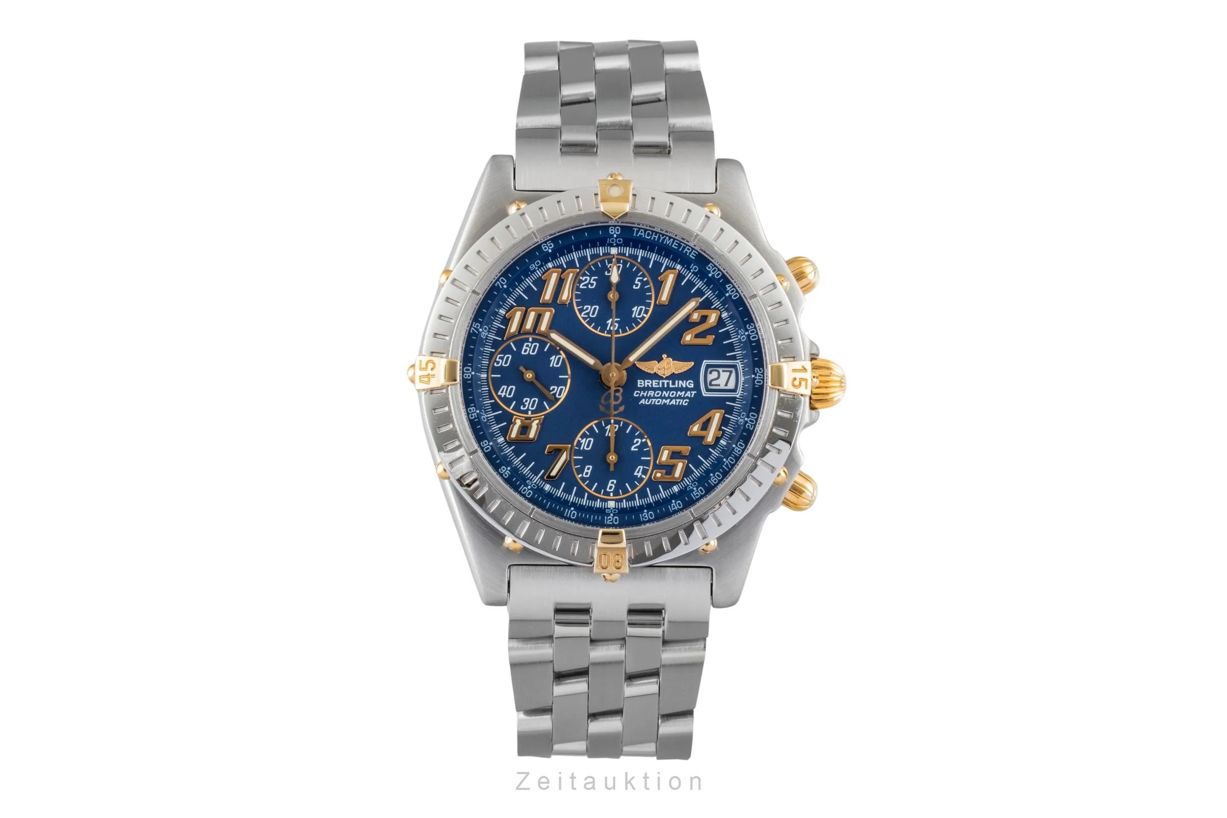 Breitling Chronomat chronograph steel / gold automatic men's watch B13350  [2600035] - Image 5